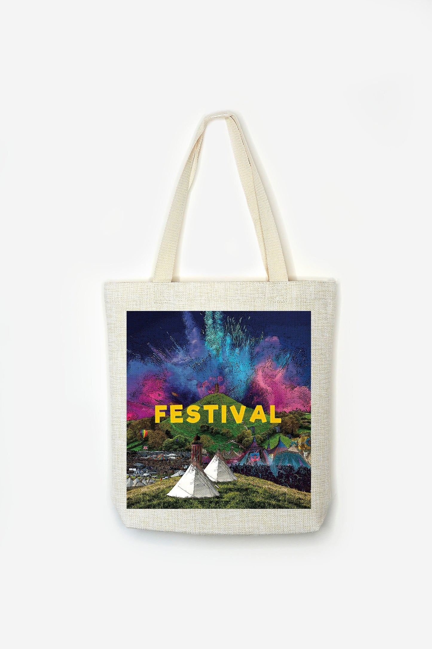Premium Music Festival - High Quality Music Festival Bag - Premium Linen Cotton Tote Bag - parklife download - Festival Merch