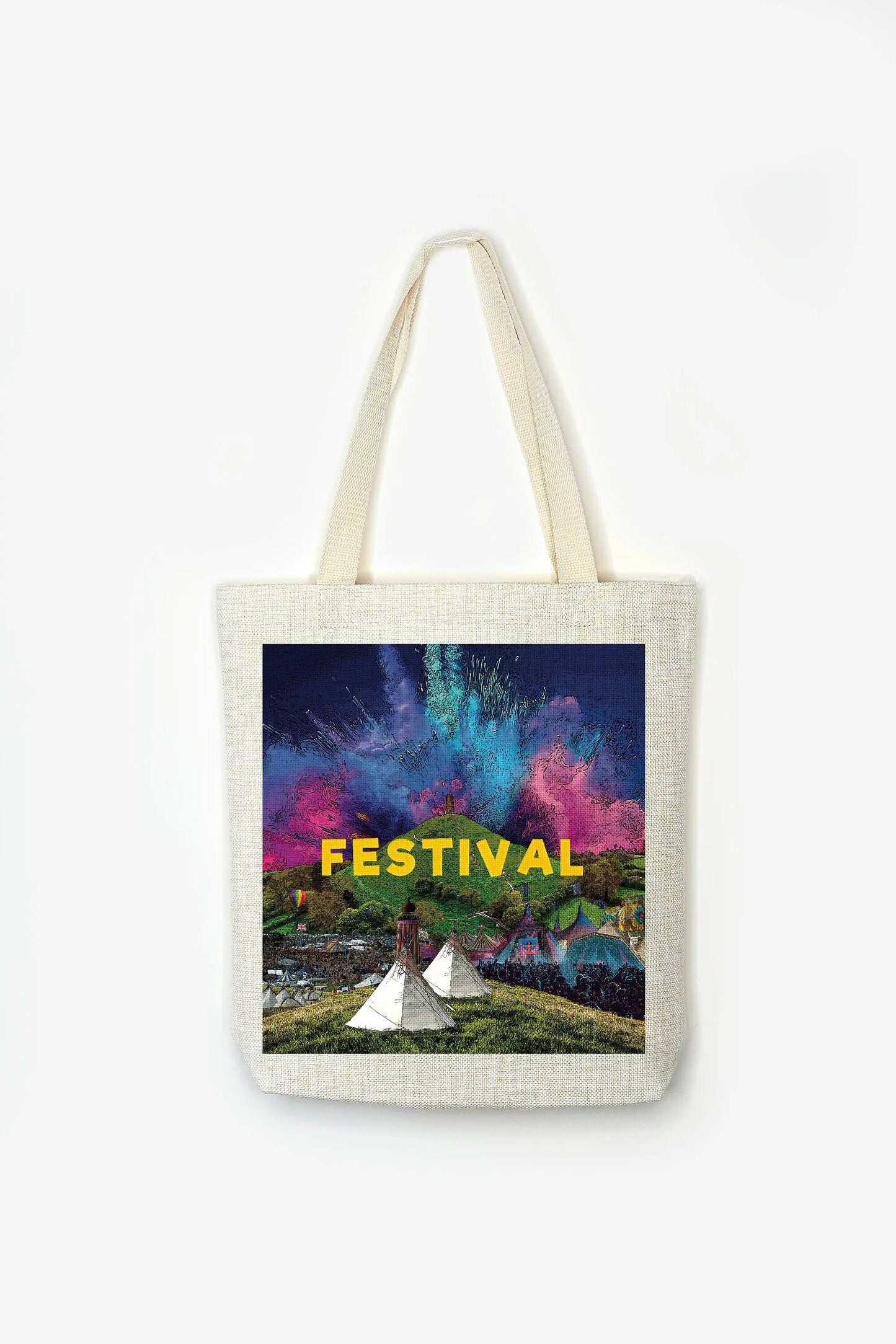 Premium Music Festival - High Quality Music Festival Bag - Premium Linen Cotton Tote Bag - parklife download - Festival Merch