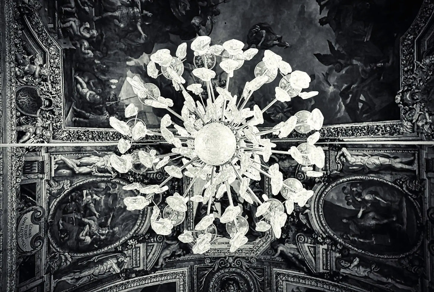 5 Palace of Versailles Prints king louis - Hall of Mirrors Photography - France travel print - Office Home Decor - A4 A3 A2 - Festival Merch