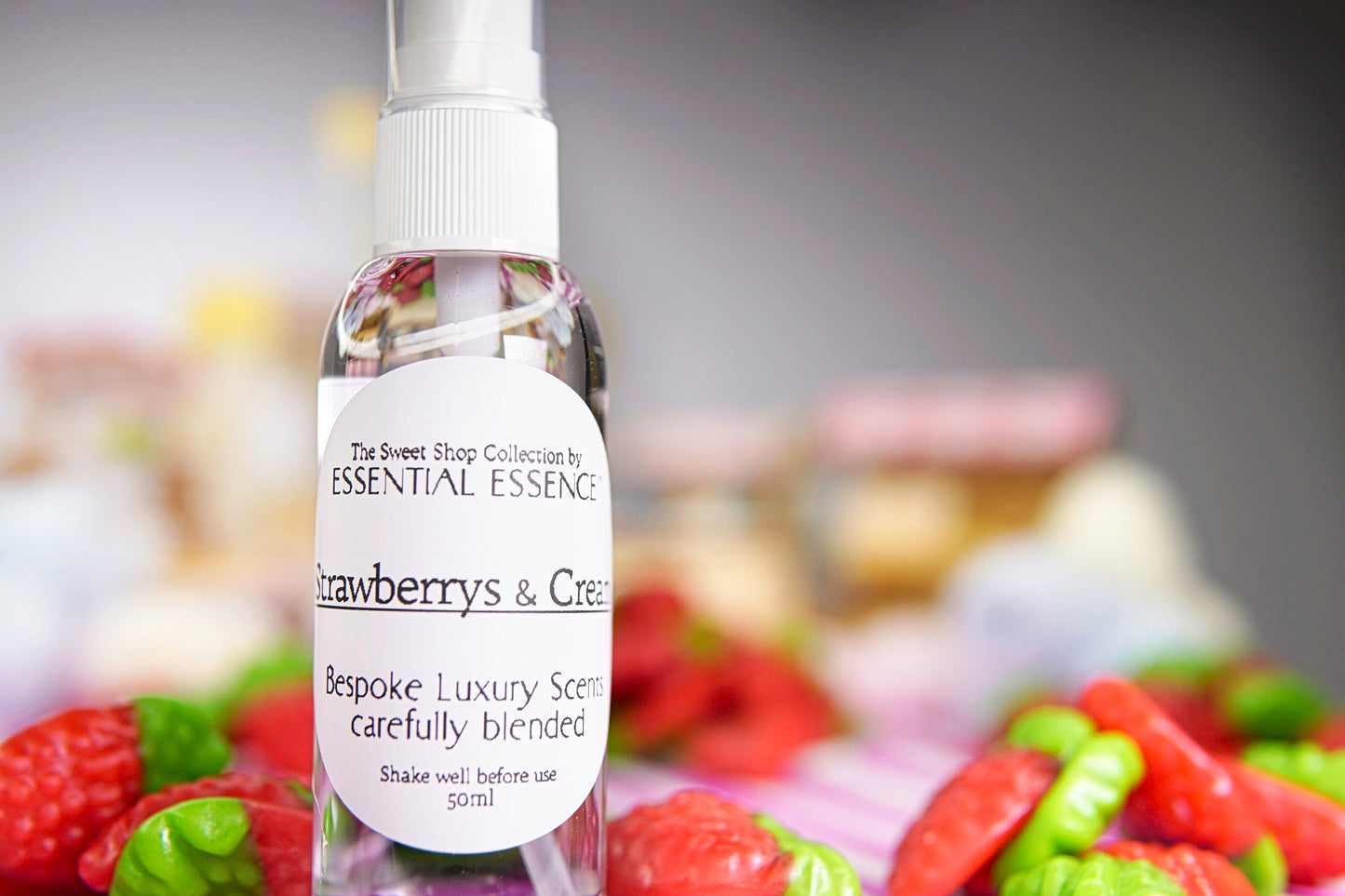 10+ Room Sprays Sweet Shop Collection by Essential Essence™ 50ml Premium Fragrance Oils - Linen sprays Pillow Mist