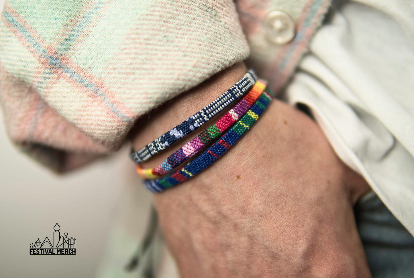 Bracelet Set - Adjustable Surfer Bracelet Colourful Quality Bohemian - Handmade Music Festival Outfit Summer Boho Vintage Nepal Style surf