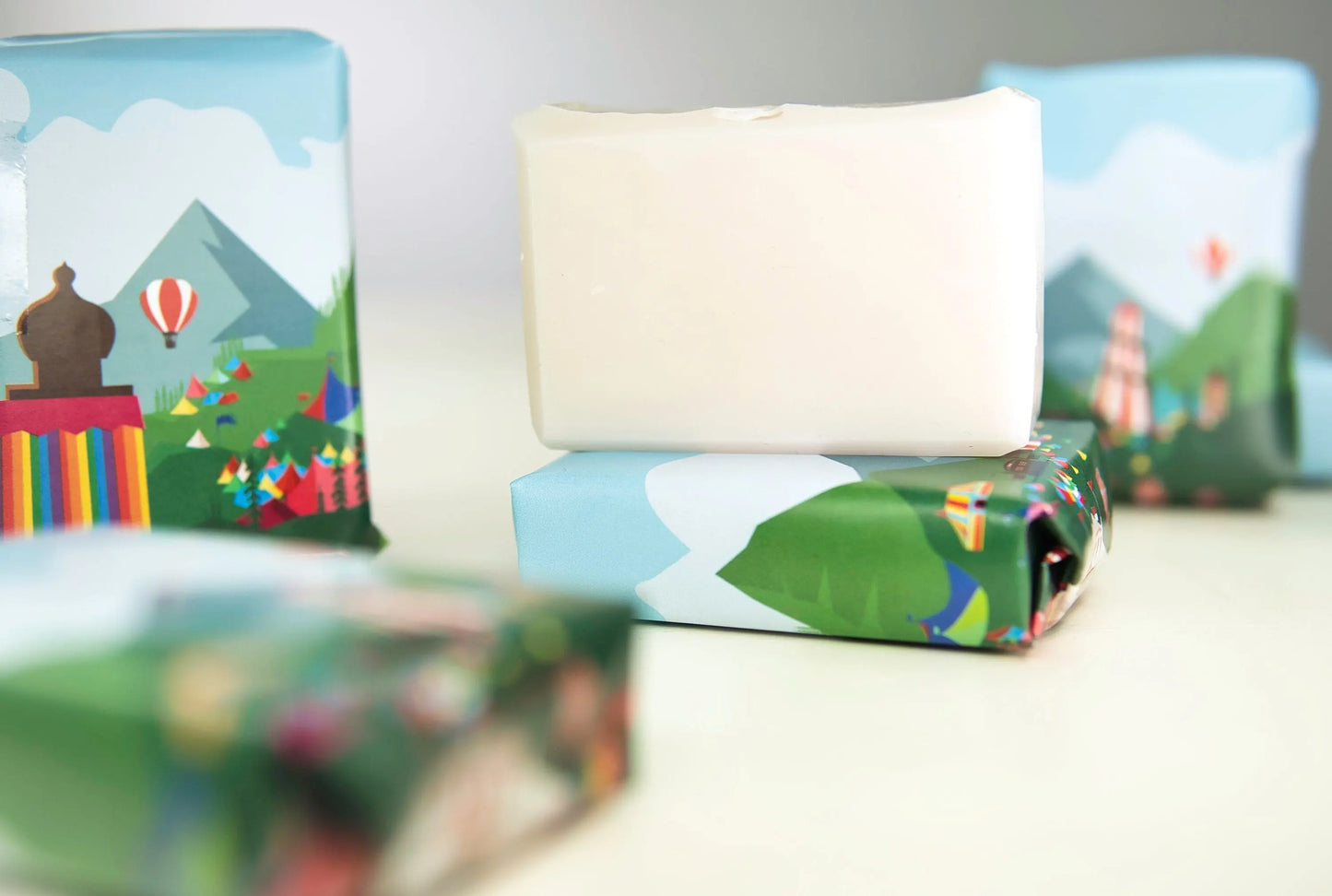 Festival Soap Gift | Lavender Essential Oil - Hand-made Small batch - Music Festival Parklife boomtown Survival soap