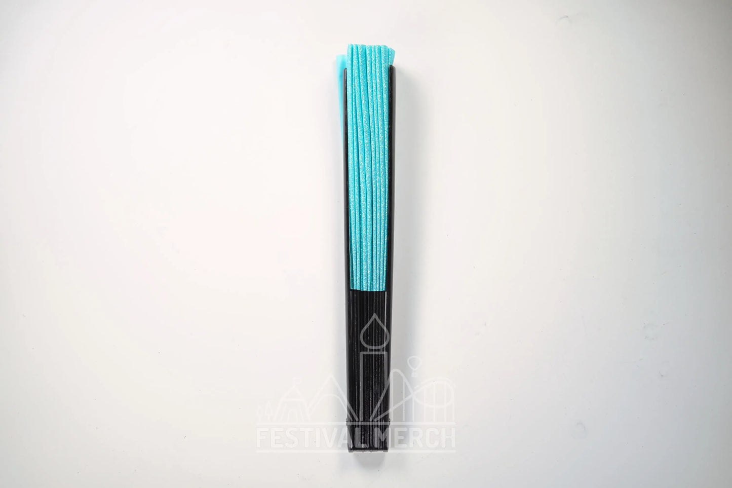 Iridescent Hand Fan XL Bamboo Festival Merch Vinyl Shimmer Clack Fan EDM Rave accessories Pride Festival Holographic Ibiza Holiday