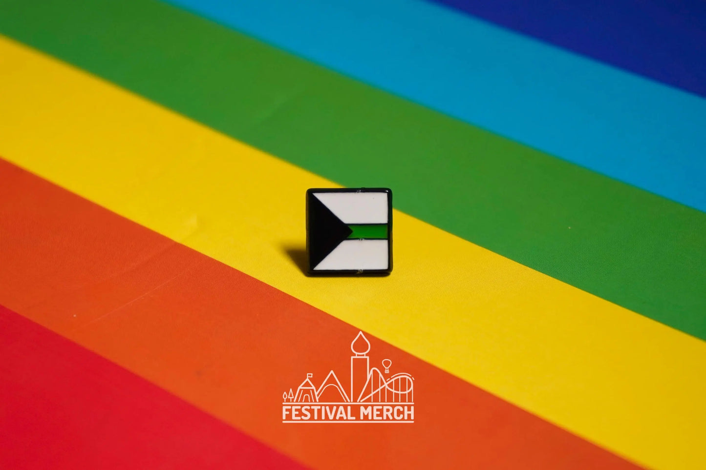 Rainbow Flag Pin | Enamel - LGBT Pride Badge Stud Lesbian Gay Bisexual Transgender - Metal Button - Pride gift Pride outfit