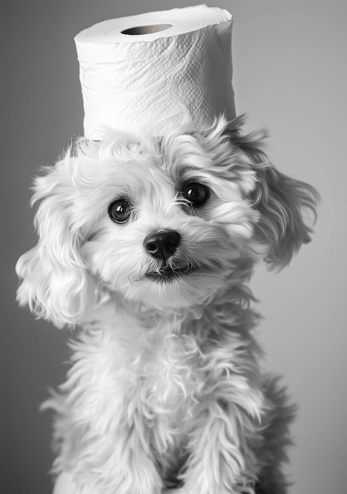Funny bathroom Animal Cockapoo Dog Print | Premium Quality UK British Printers | Poodle Spaniel Bathroom Print art toilet restroom rest room