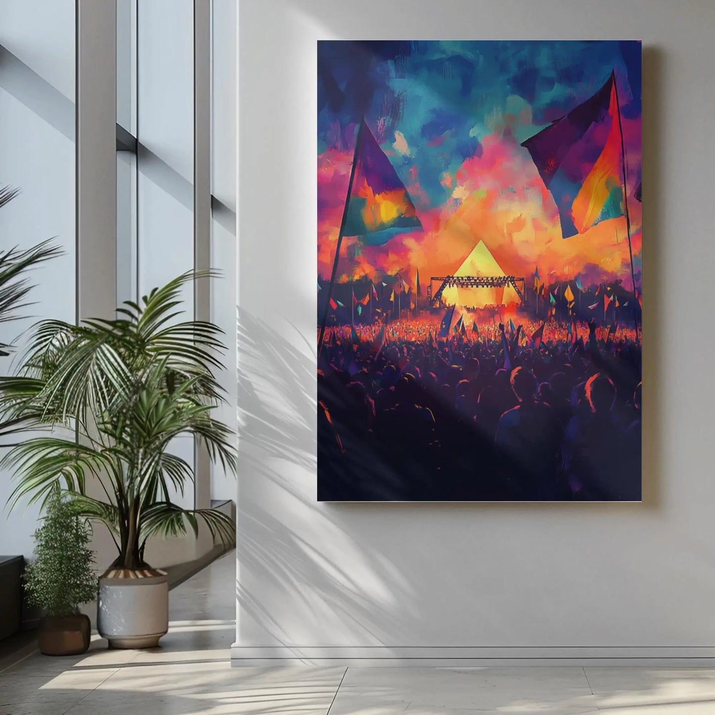 Personalisable Music Festival Print (Unofficial) - A4 A3 A2 - Music Festival Poster - Festival Merch