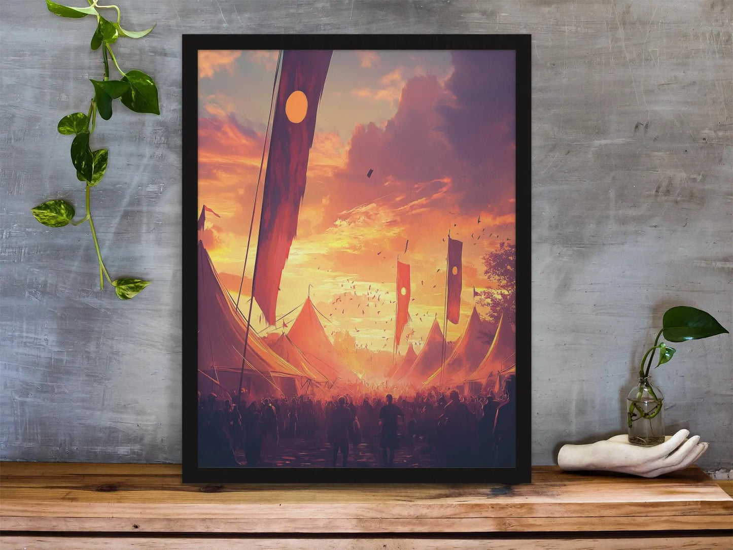 Personalisable Music Festival Print (Unofficial) - A4 A3 A2 - Music Festival Poster - Festival Merch