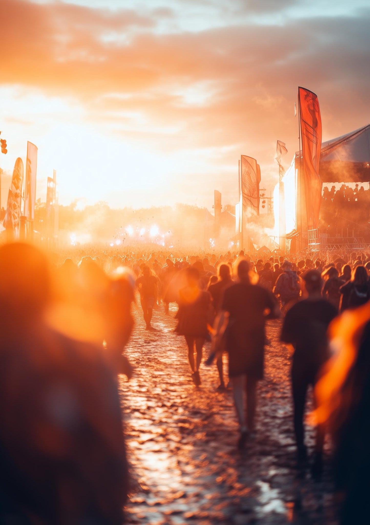 Personalisable Music Festival Print (Unofficial) - A4 A3 A2 - Music Festival Poster - Festival Merch