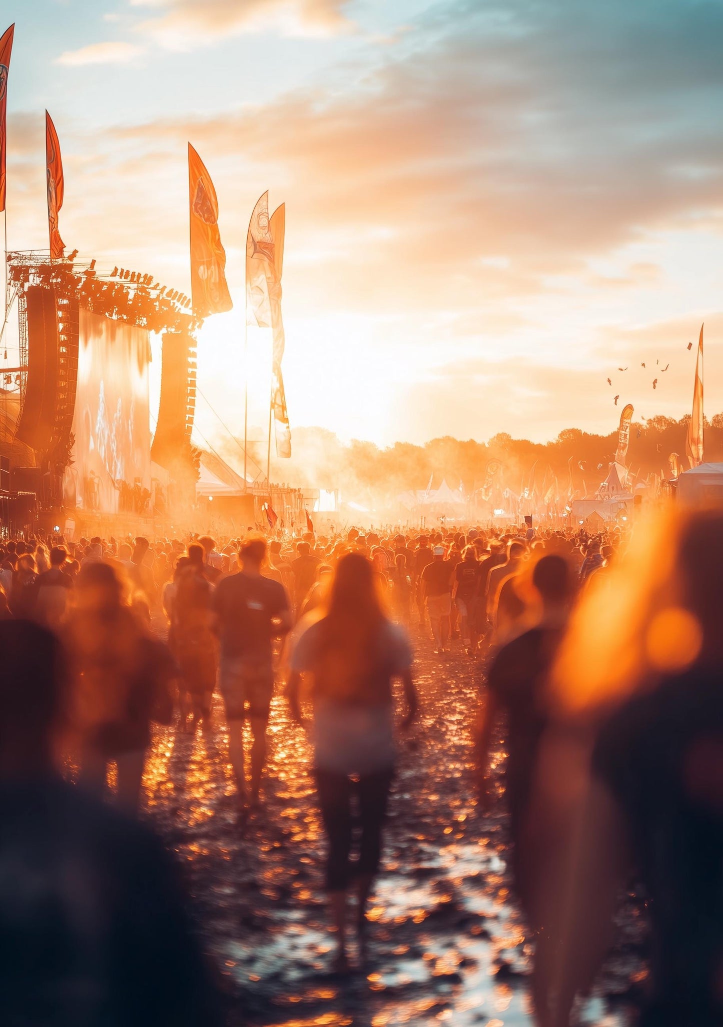 Personalisable Music Festival Print (Unofficial) - A4 A3 A2 - Music Festival Poster - Festival Merch