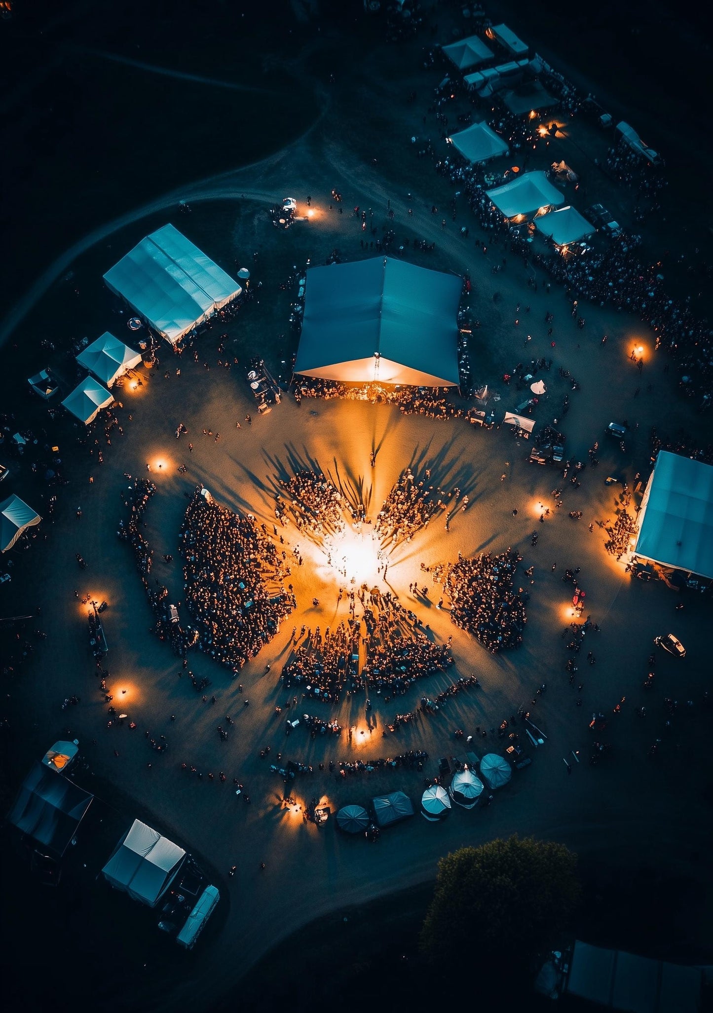 Personalisable Music Festival Print (Unofficial) - A4 A3 A2 - Music Festival Poster - Festival Merch