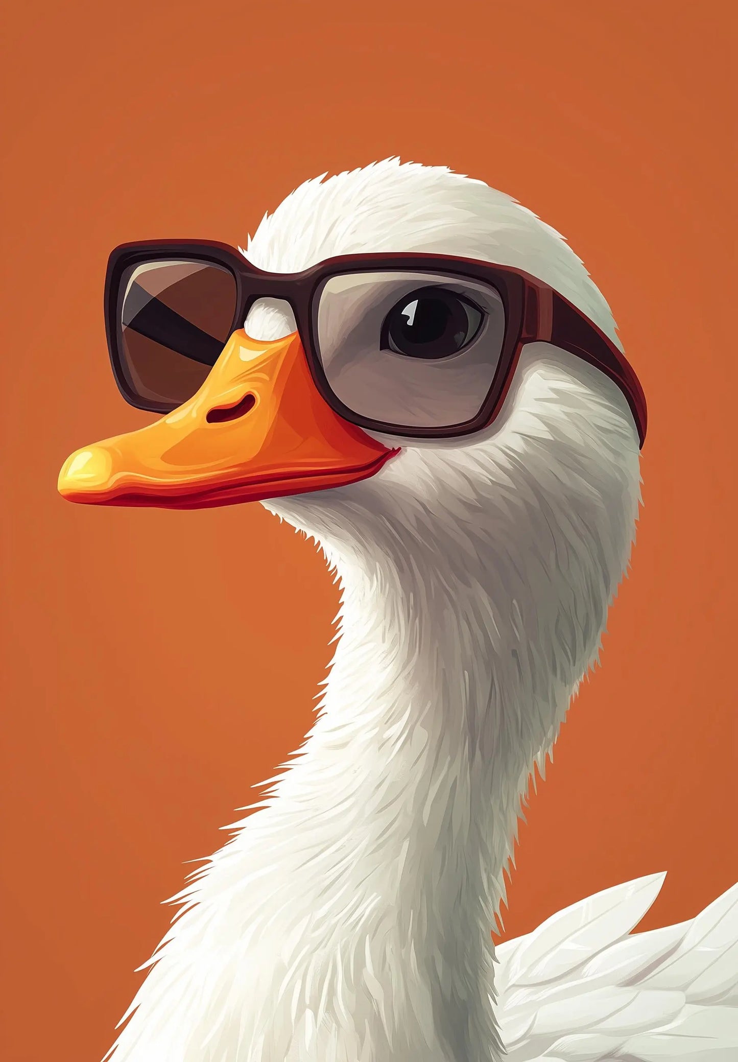 Funny Animal Wall Art - Printed in the UK Premium Quality - A4 A3 A2 - Festival Merch