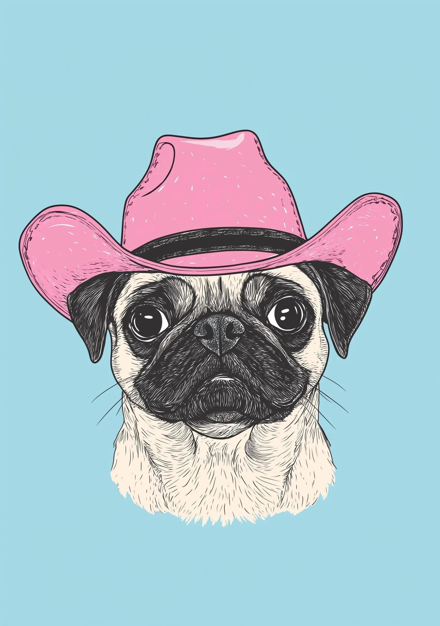 Funny Animal Wall Art - Printed in the UK Premium Quality - A4 A3 A2 - Festival Merch
