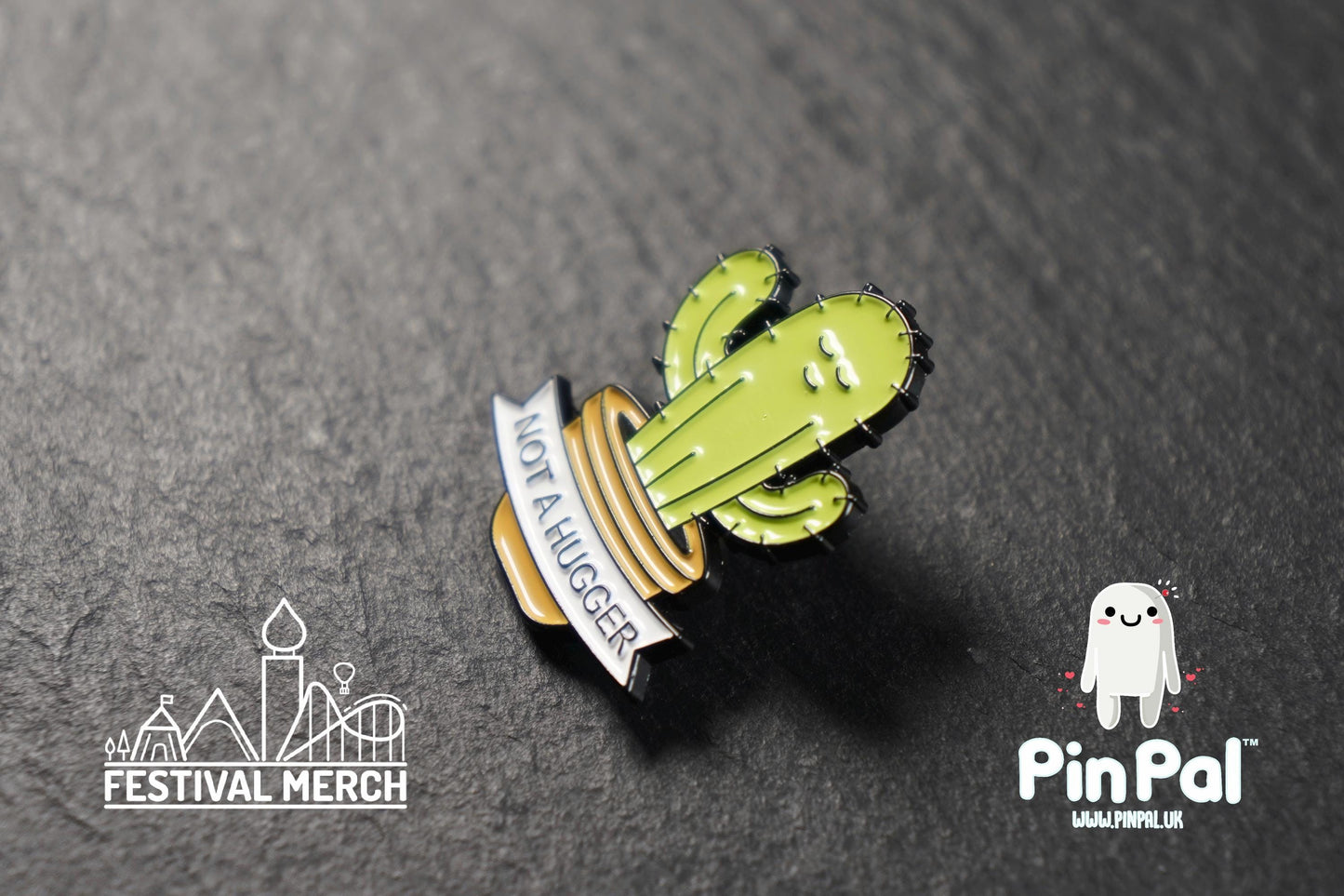 Funny Enamel Pin - PinPal UK112 - Pin Badges - Funny Gift, Music Gift, Anime Gift, Cute Gift, Positive gift, Cheeky Rude Gift, Unique Gift