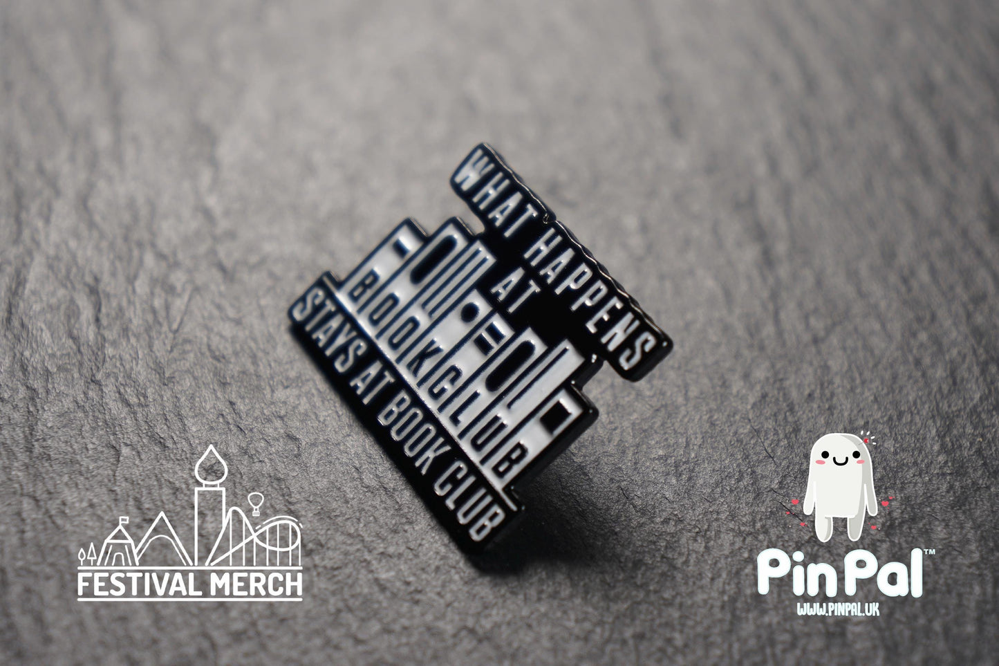 Funny Enamel Pin - PinPal UK113 - Pin Badges - Funny Gift, Music Gift, Anime Gift, Cute Gift, Positive gift, Cheeky Rude Gift, Unique Gift