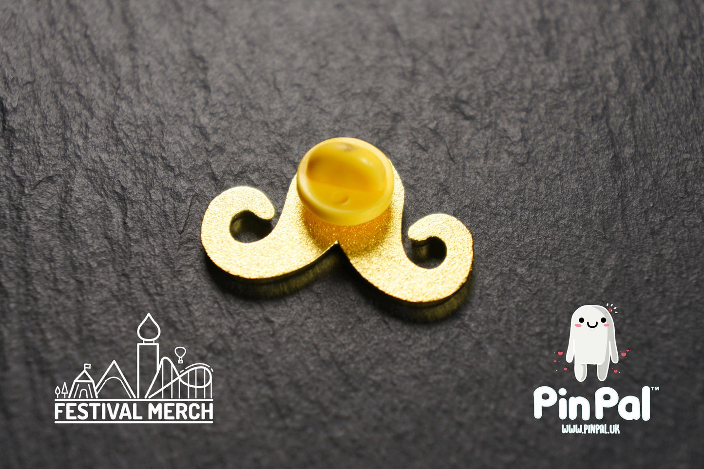 Funny Enamel Pin - PinPal UK117 - Pin Badges - Funny Gift, Music Gift, Anime Gift, Cute Gift, Positive gift, Cheeky Rude Gift, Unique Gift