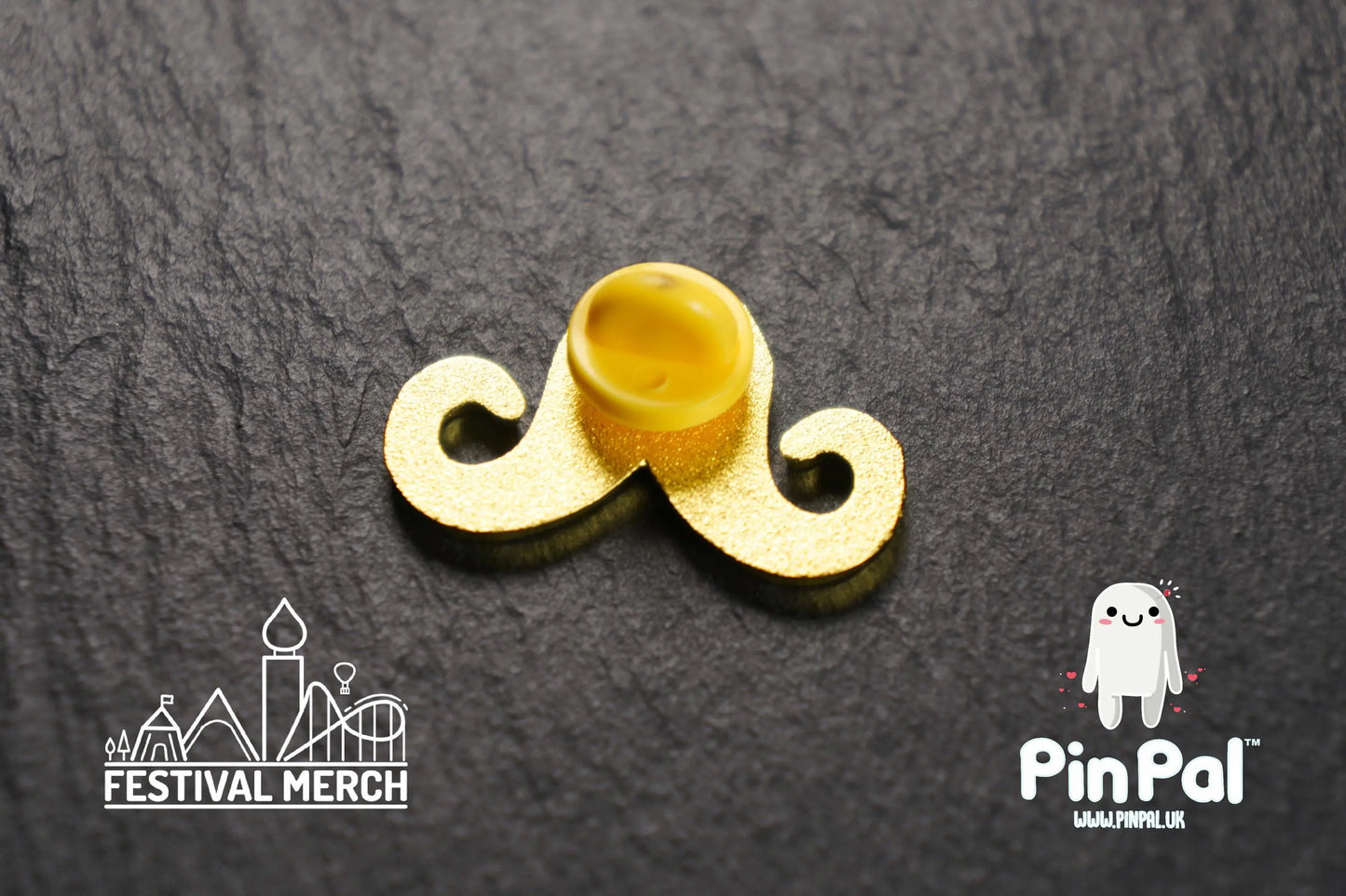Funny Enamel Pin - PinPal UK117 - Pin Badges - Funny Gift, Music Gift, Anime Gift, Cute Gift, Positive gift, Cheeky Rude Gift, Unique Gift