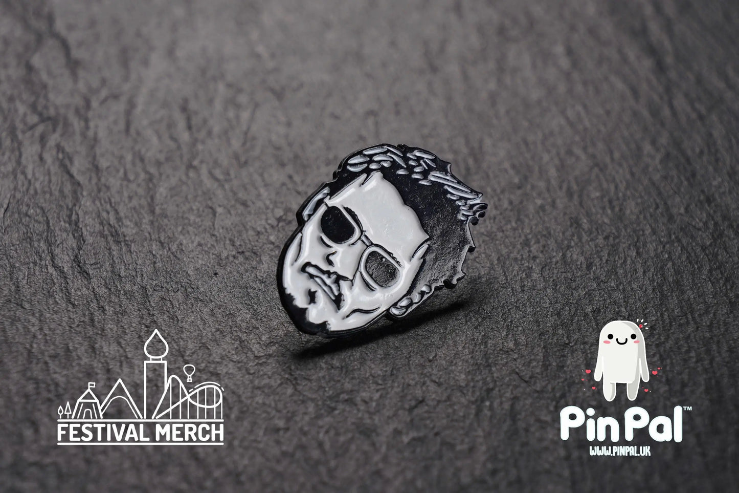 Funny Enamel Pin - PinPal UK124 - Pin Badges - Funny Gift, Music Gift, Anime Gift, Cute Gift, Positive gift, Cheeky Rude Gift, Unique Gift