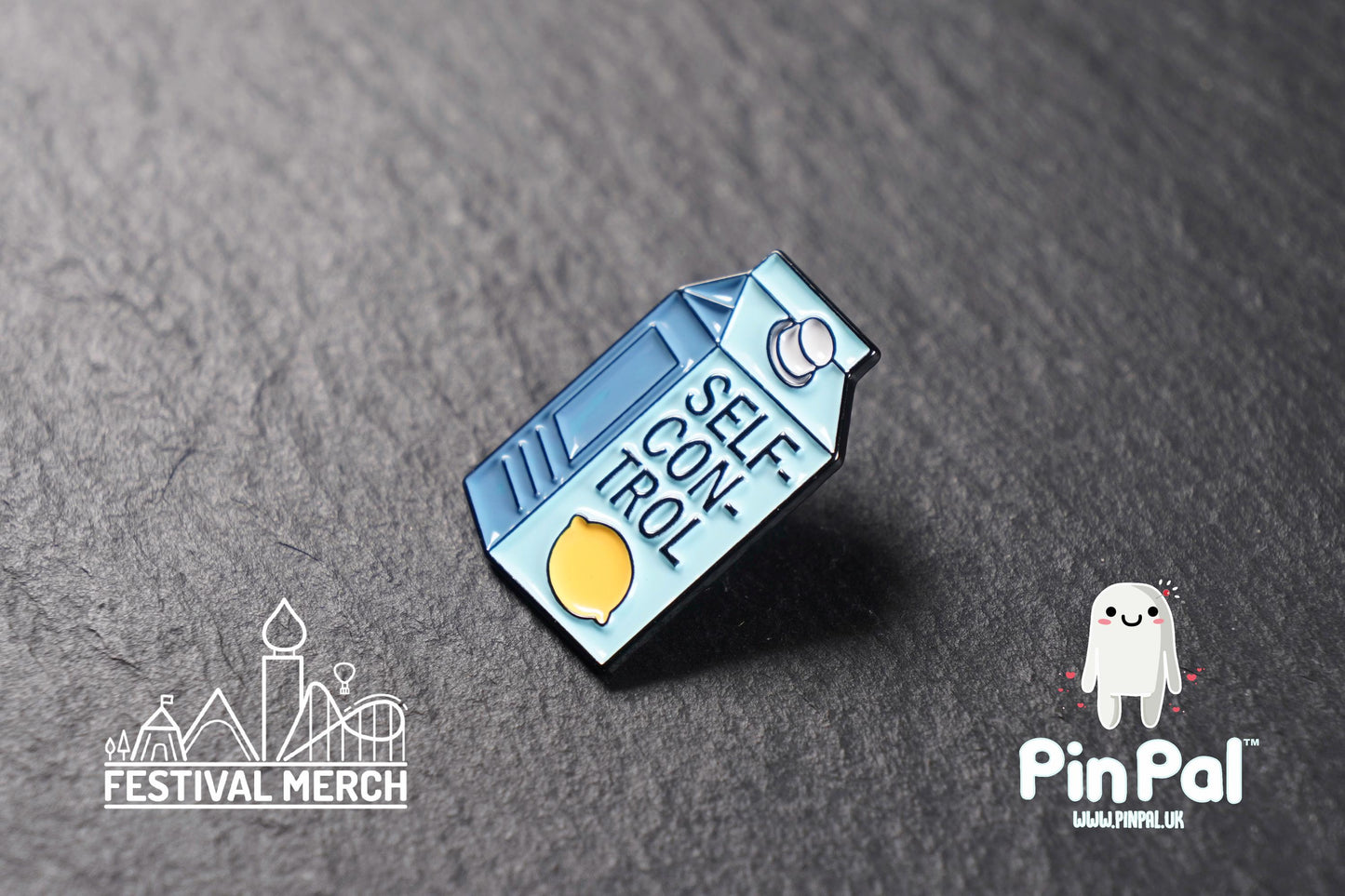 Funny Enamel Pin - PinPal UK139 - Pin Badges - Funny Gift, Music Gift, Anime Gift, Cute Gift, Positive gift, Cheeky Rude Gift, Unique Gift