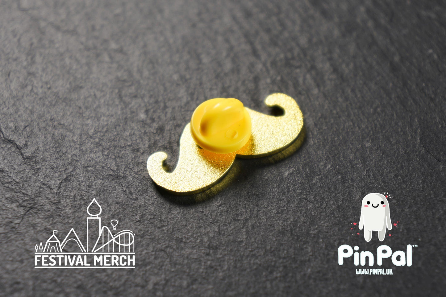 Funny Enamel Pin - PinPal UK119 - Pin Badges - Funny Gift, Music Gift, Anime Gift, Cute Gift, Positive gift, Cheeky Rude Gift, Unique Gift