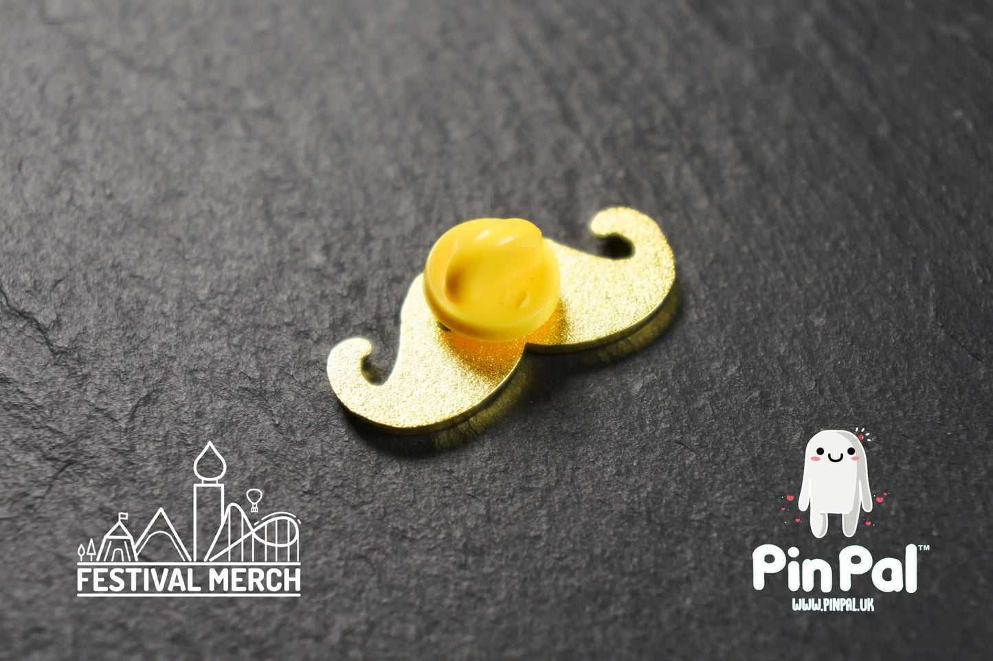 Funny Enamel Pin - PinPal UK119 - Pin Badges - Funny Gift, Music Gift, Anime Gift, Cute Gift, Positive gift, Cheeky Rude Gift, Unique Gift