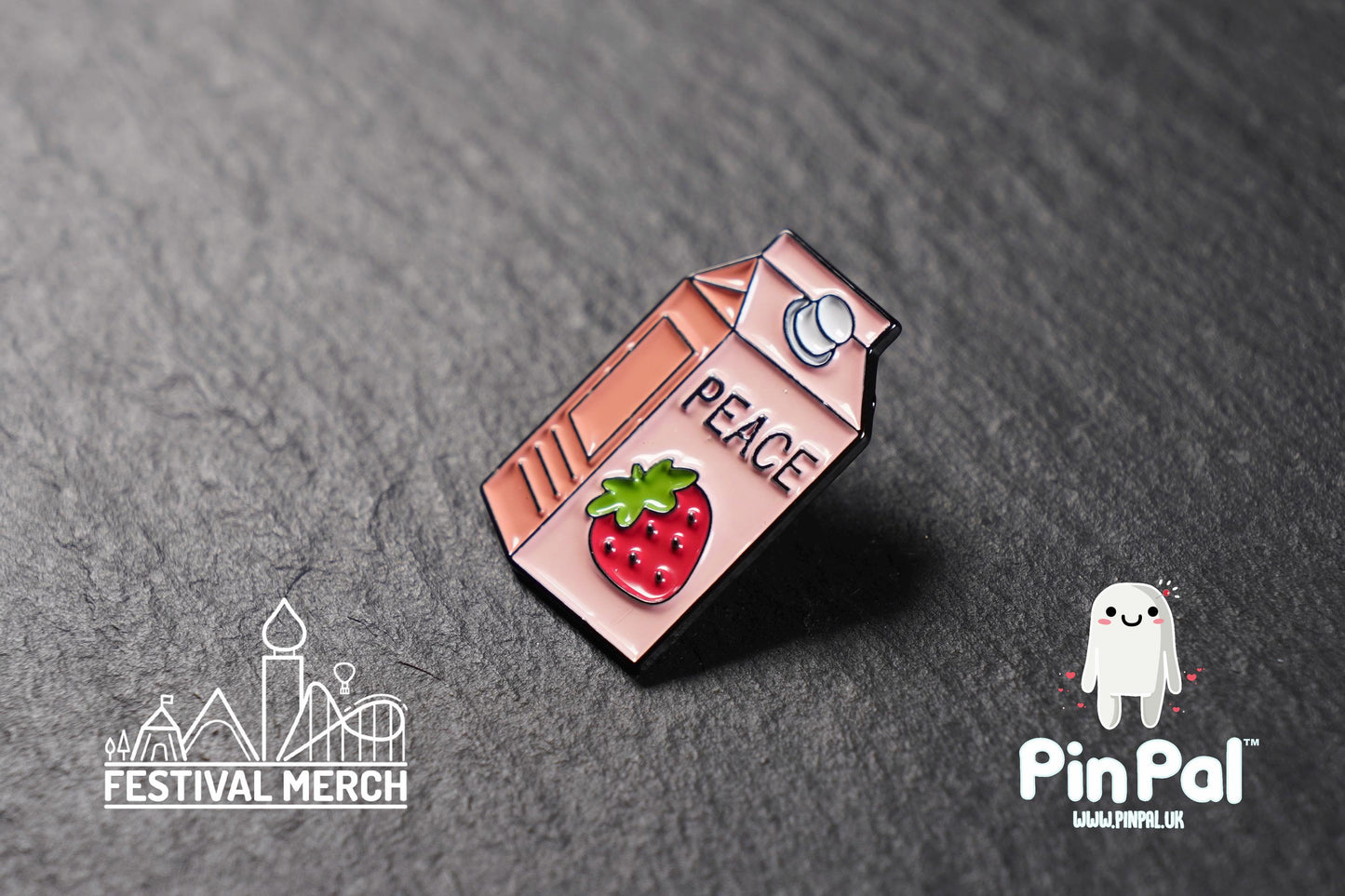 Funny Enamel Pin - PinPal UK136 - Pin Badges - Funny Gift, Music Gift, Anime Gift, Cute Gift, Positive gift, Cheeky Rude Gift, Unique Gift