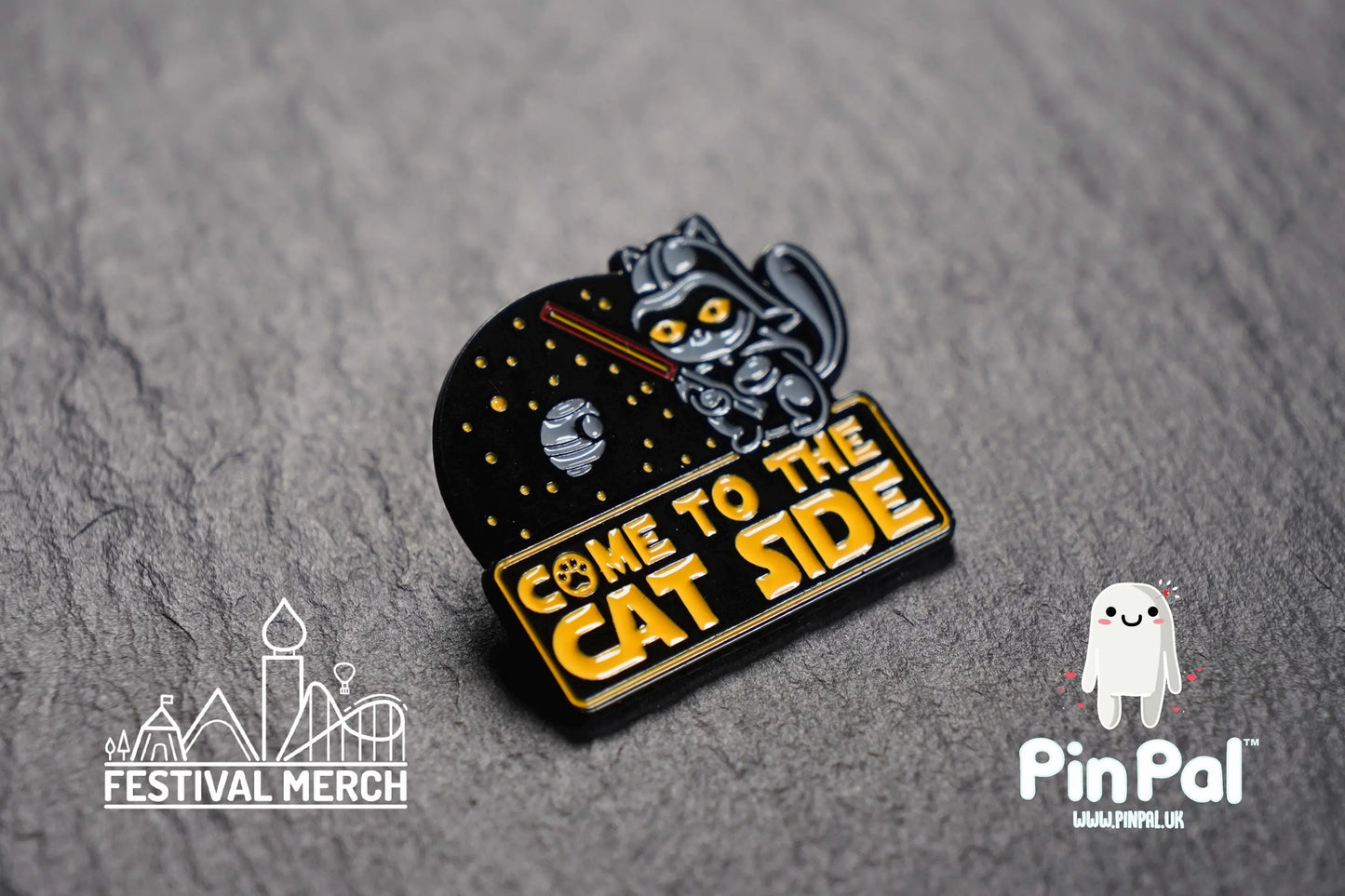 Funny Enamel Pin - PinPal UK152 - Pin Badges - Funny Gift, Music Gift, Anime Gift, Cute Gift, Positive gift, Cheeky Rude Gift, Unique Gift