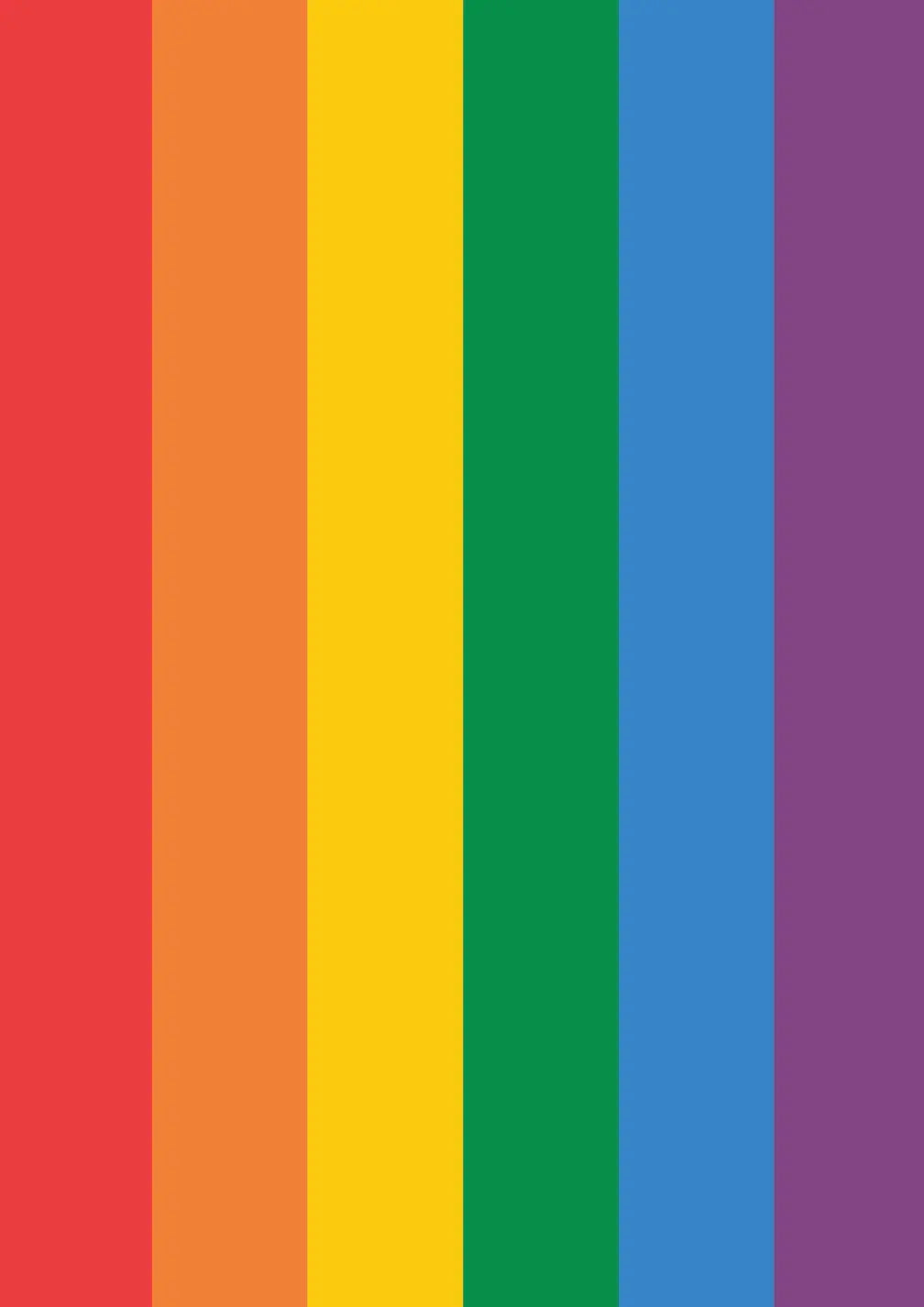Rainbow Flag Print - Pastel Shade - Rainbow Pride Flag - home decor - A4 A3 A2 - Festival Merch