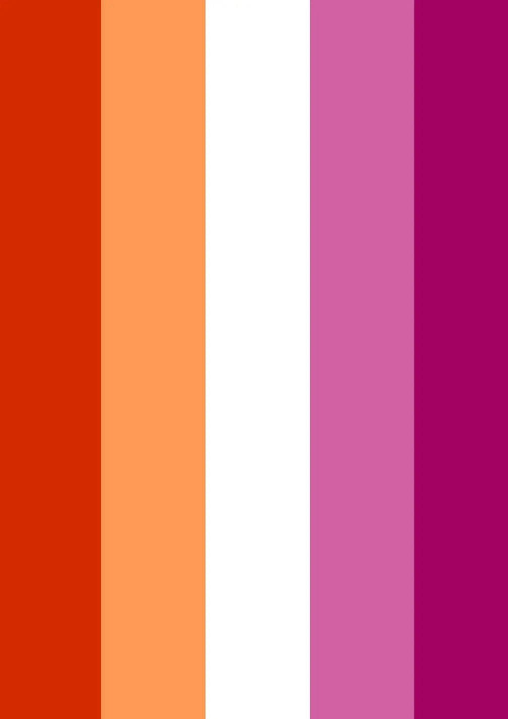 Lesbian Flag Print - Rainbow Pride Flag - home decor - A4 A3 A2 - Festival Merch