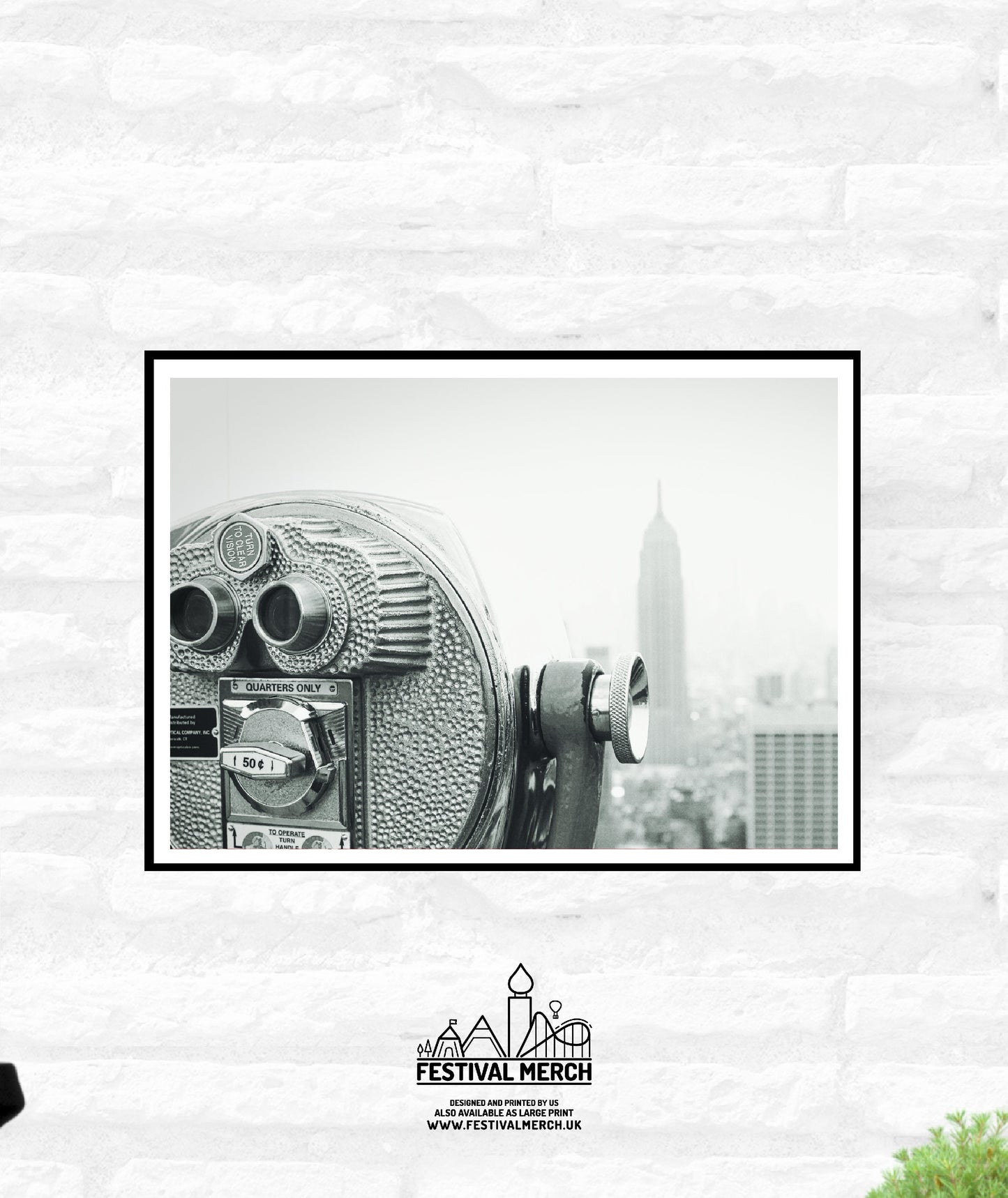 New York City Print - wall hanging home decor gift - A4 A3 A2 - Festival Merch