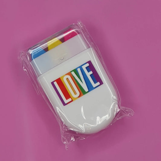 Pansexual Flag Face Paint Rainbow Fan Brush Face Paint - glide along your face - Pride Flag LGBT pansexual Festival Make up Party Gift pan