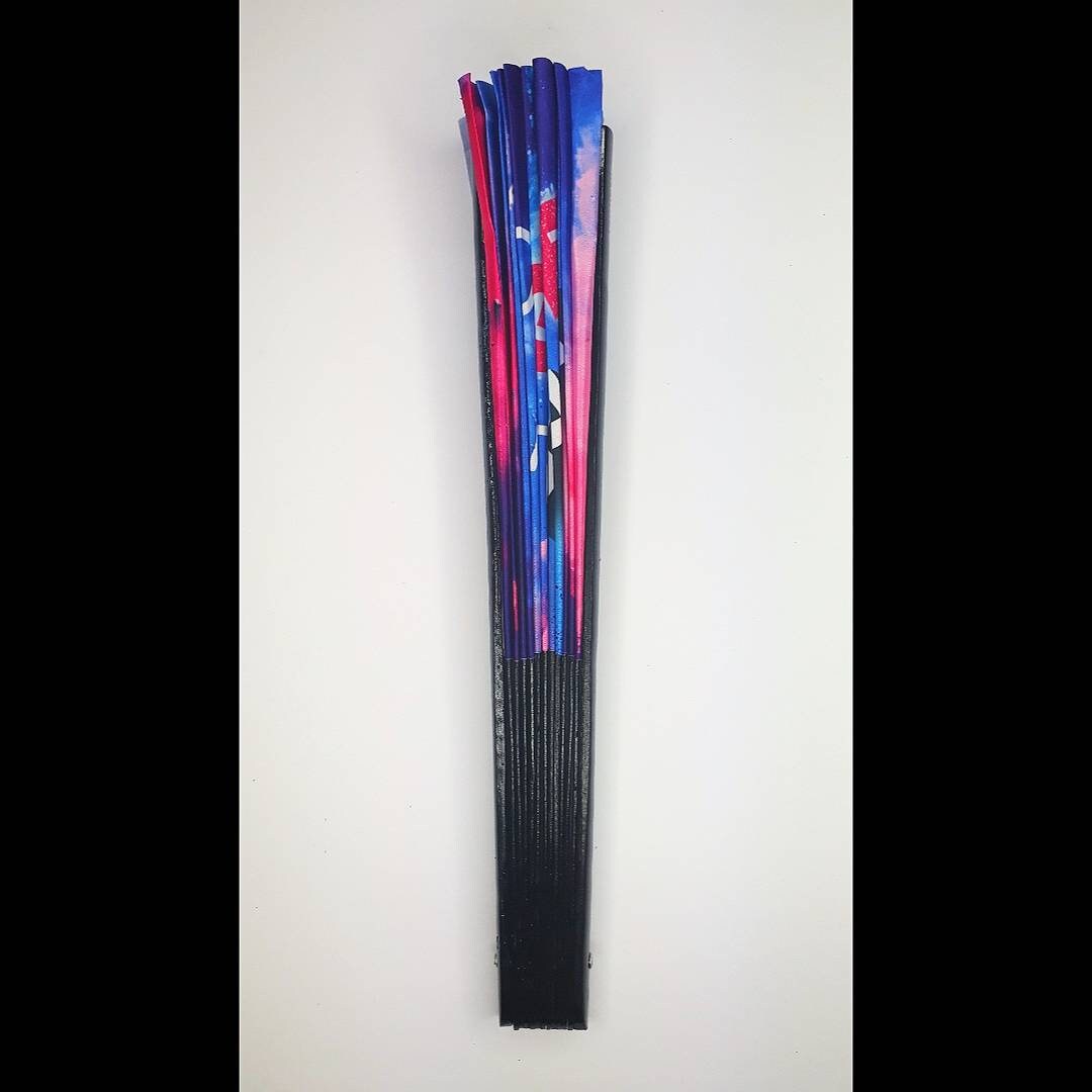 Clack Fan - Drag race inspired GIANT Folding clack fan 25" - Rupauls drag race 2020 drag con  - Festival Merch - heat wave keep cool