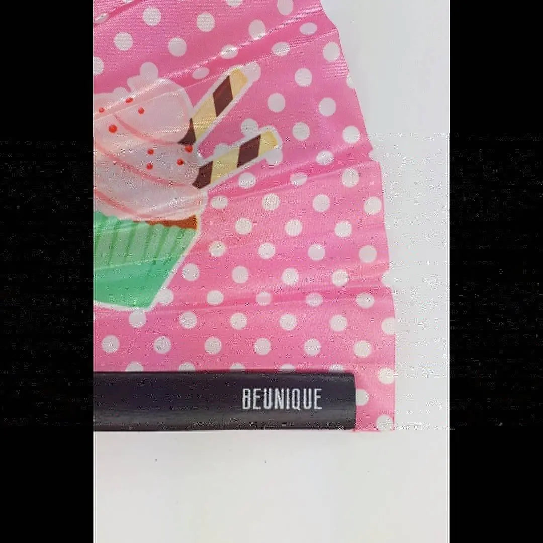 Fairy Cake Clack Fan - Giant Hand Fan 25" - Gift for Baker - GBBO Great British Bake off - Cup Cake anime manga Japanese cupcake