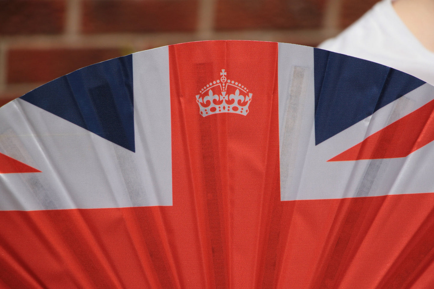 Clack Fan - Union Jack Flag 60cm - LARGE - UK Flag British Flag - eurovision 2024 United Kingdom malmo Sweden loreen olly alexander