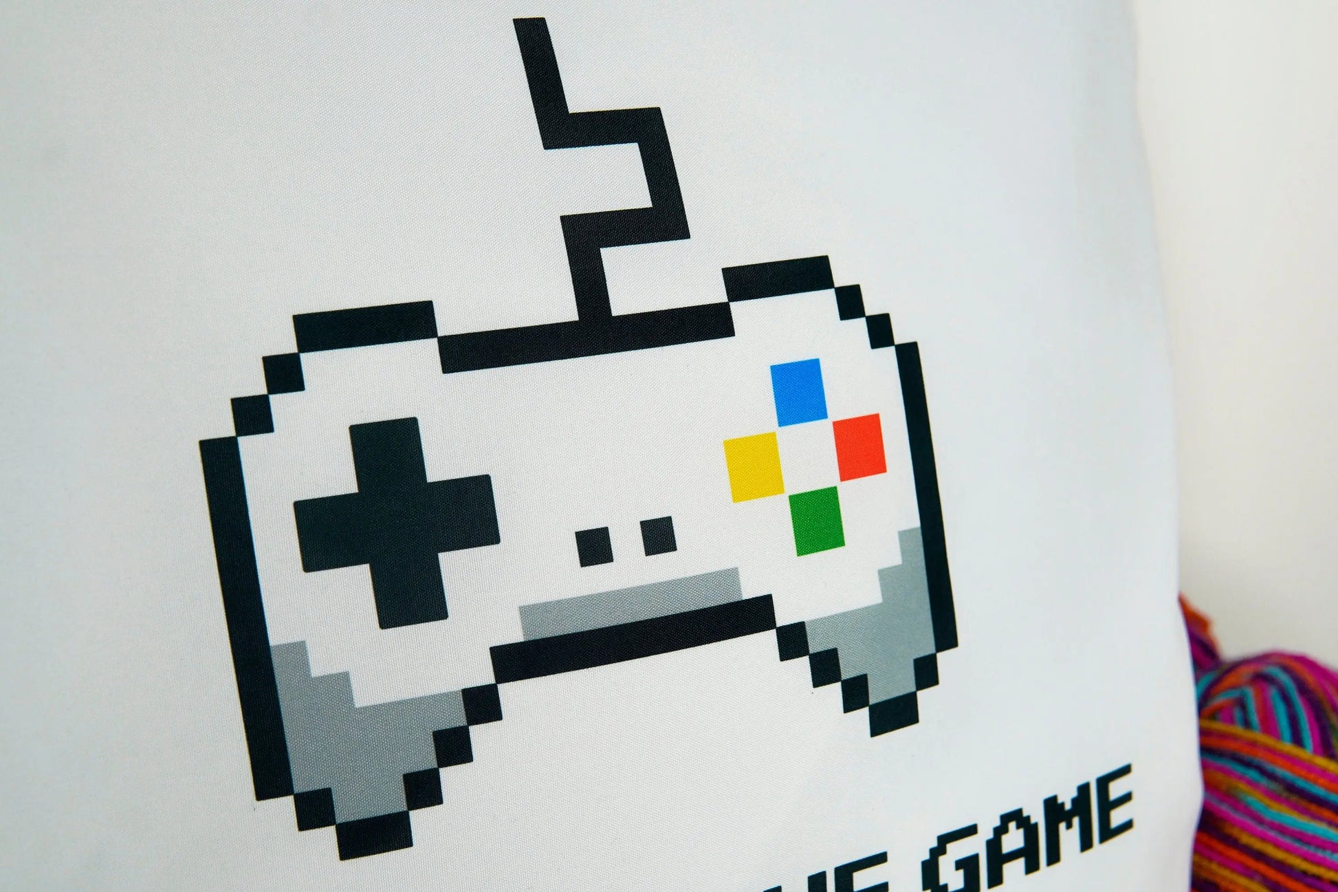Gamer Pillow - Cushion Cover 40cm by 40cm - No filling - Gaming room bedroom office Pillowcase - Festival Merch