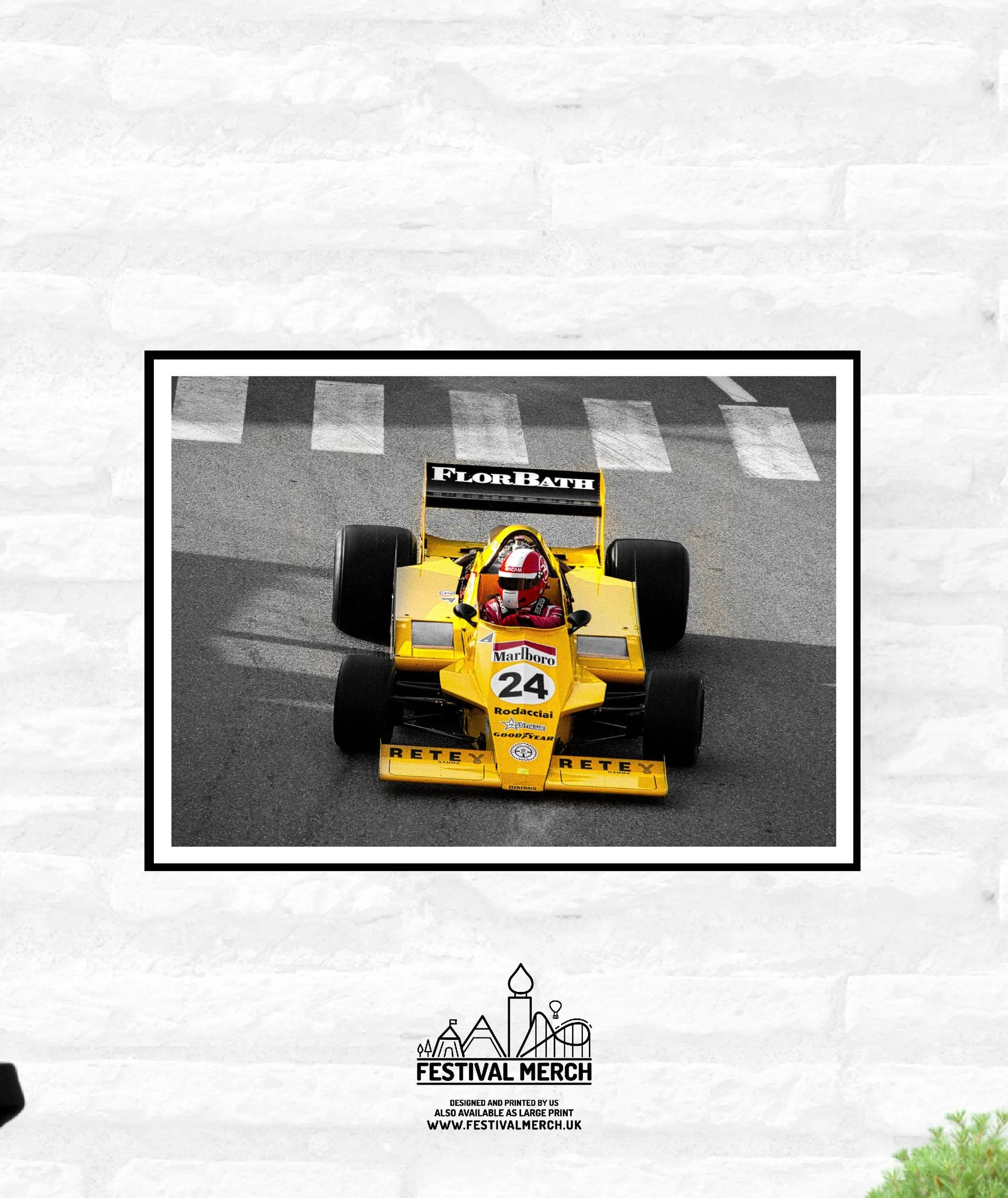 Monaco Race Circuit Print - Monaco Poster - Grand Prix Historique - Living room office home decor - A4 A3 A2 - Festival Merch