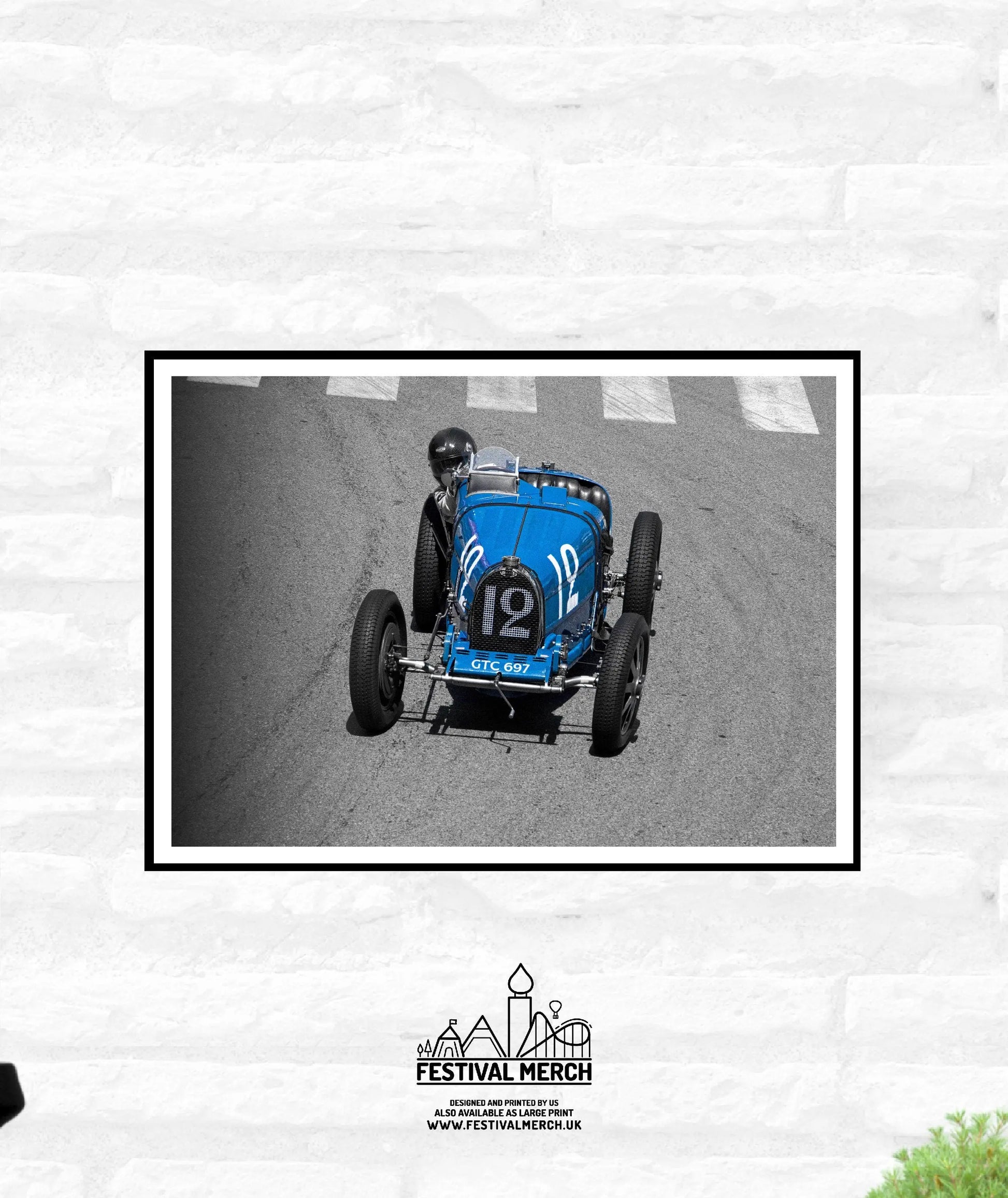 Monaco Race Circuit Print - Monaco Poster - Grand Prix Historique - Living room office home decor - A4 A3 A2 - Festival Merch