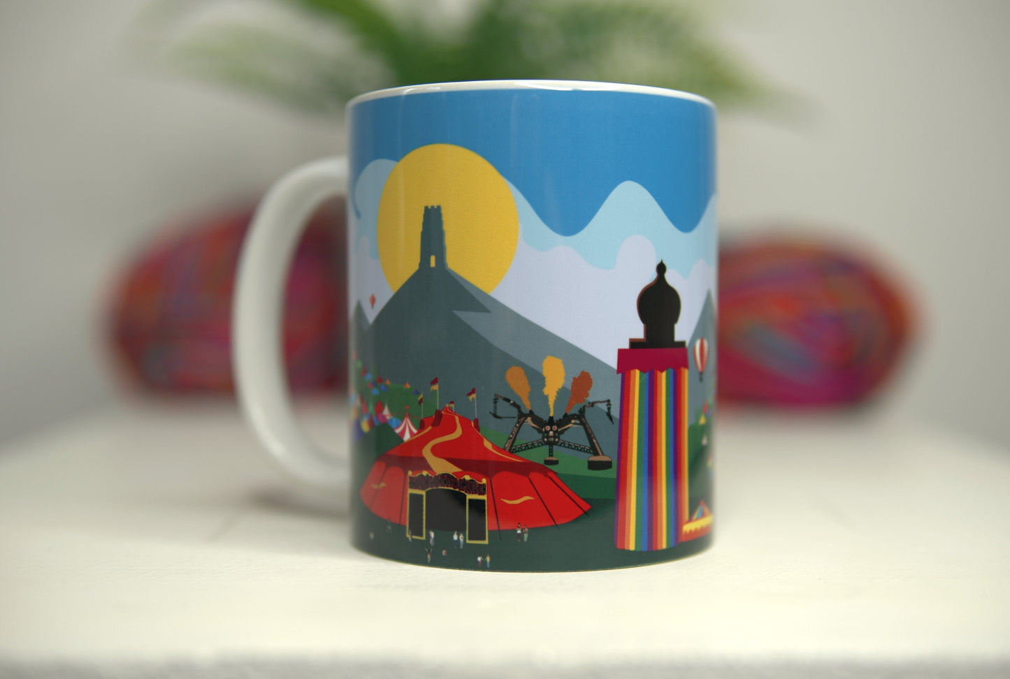 11oz Music Festival Mug - Day Time Theme Cup - Parklife download reading and leeds fest Creamfields sound city cup - Festival Merch