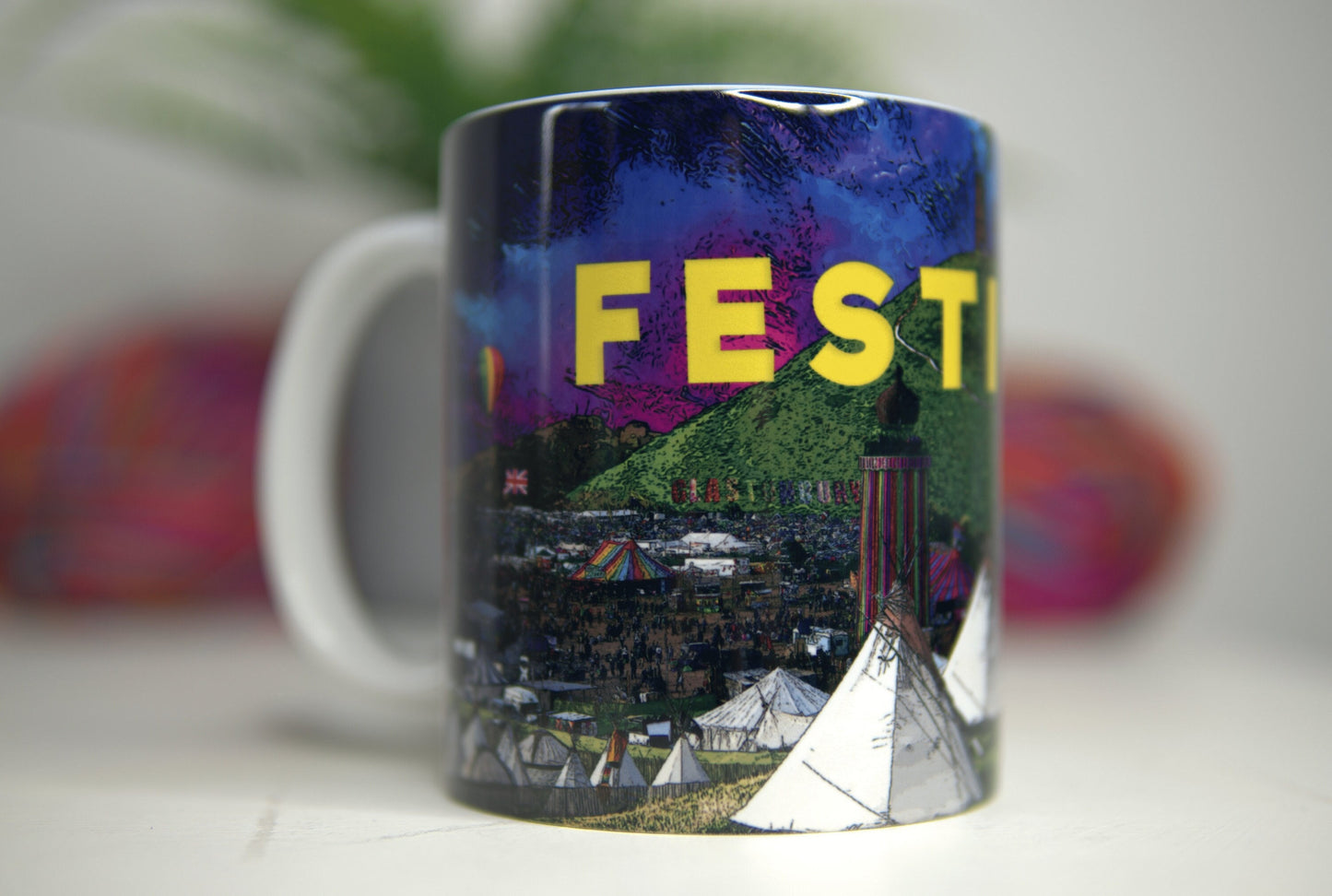 11oz Music Festival Mug - Day Time Theme Cup - Parklife download reading and leeds fest Creamfields sound city cup - Festival Merch