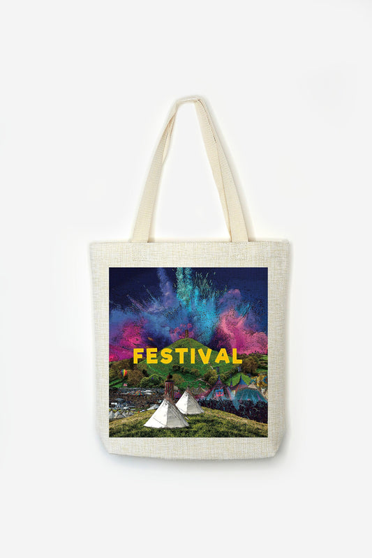 Premium Music Festival -  High Quality Music Festival Bag - Premium Linen Cotton Tote Bag  - parklife download - Festival Merch