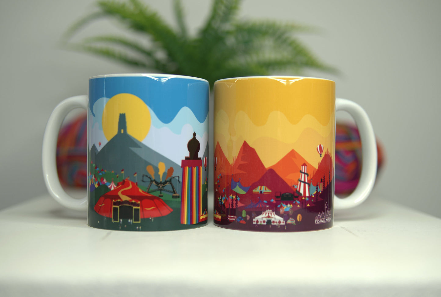 11oz Music Festival Mug - Day Time Theme Cup - Parklife download reading and leeds fest Creamfields sound city cup - Festival Merch