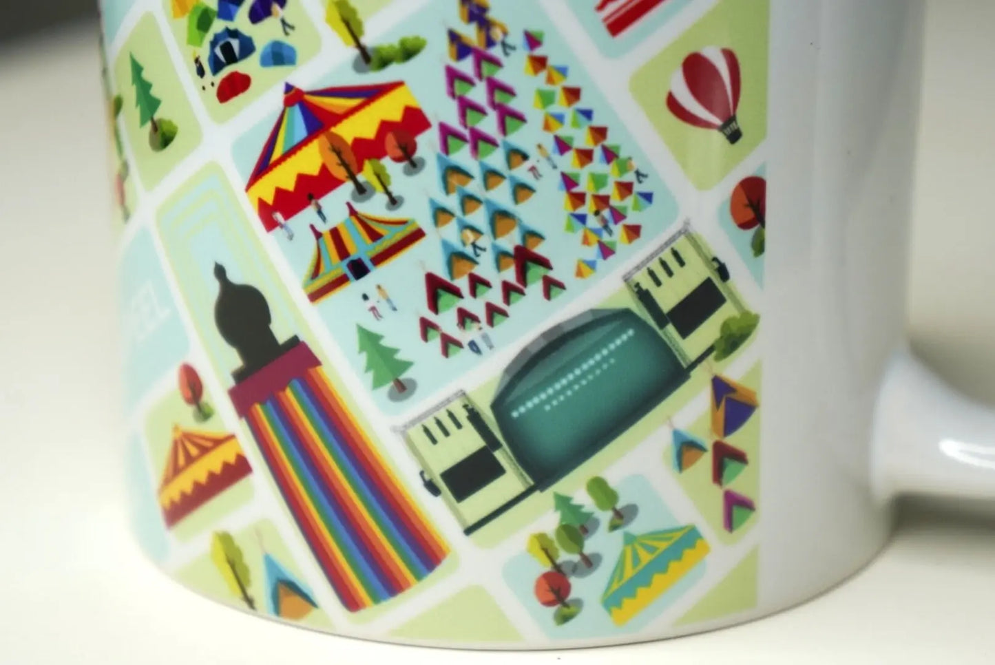 11oz Music Festival Mug Inspired (Unofficial) - Glasto Birthday Christmas gift ideas - Festival Merch - Road trip mug