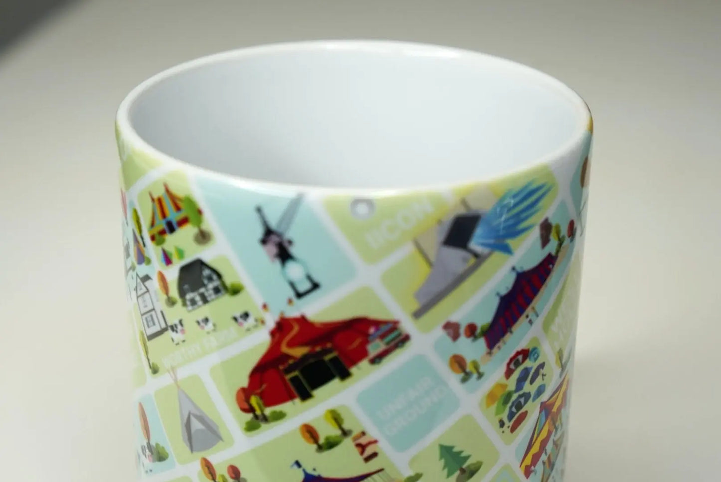 11oz Music Festival Mug Inspired (Unofficial) - Glasto Birthday Christmas gift ideas - Festival Merch - Road trip mug