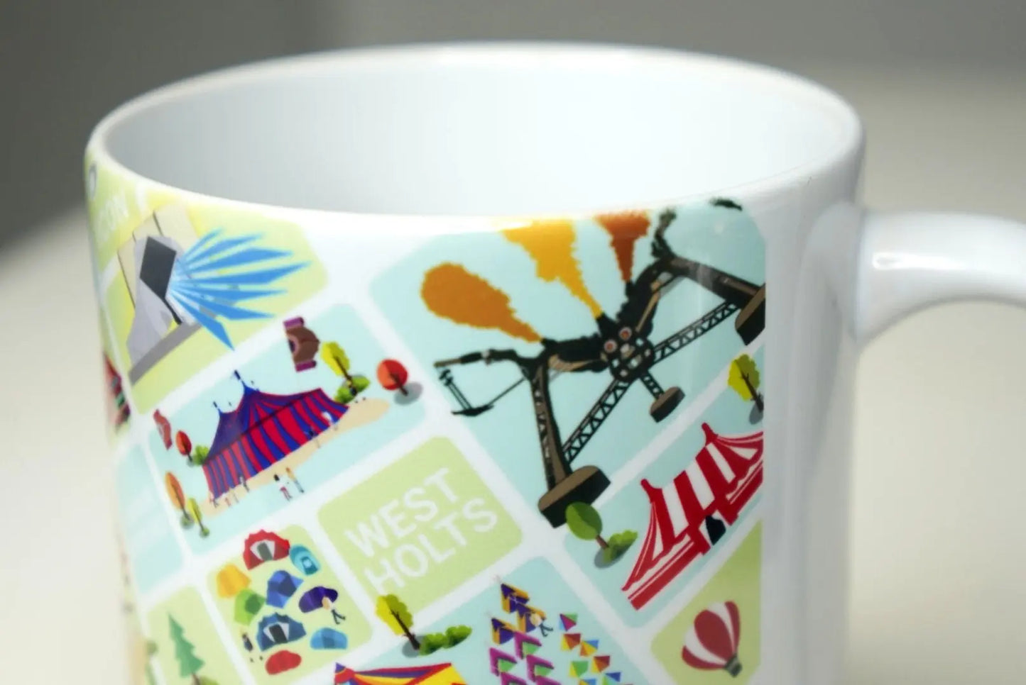 11oz Music Festival Mug Inspired (Unofficial) - Glasto Birthday Christmas gift ideas - Festival Merch - Road trip mug
