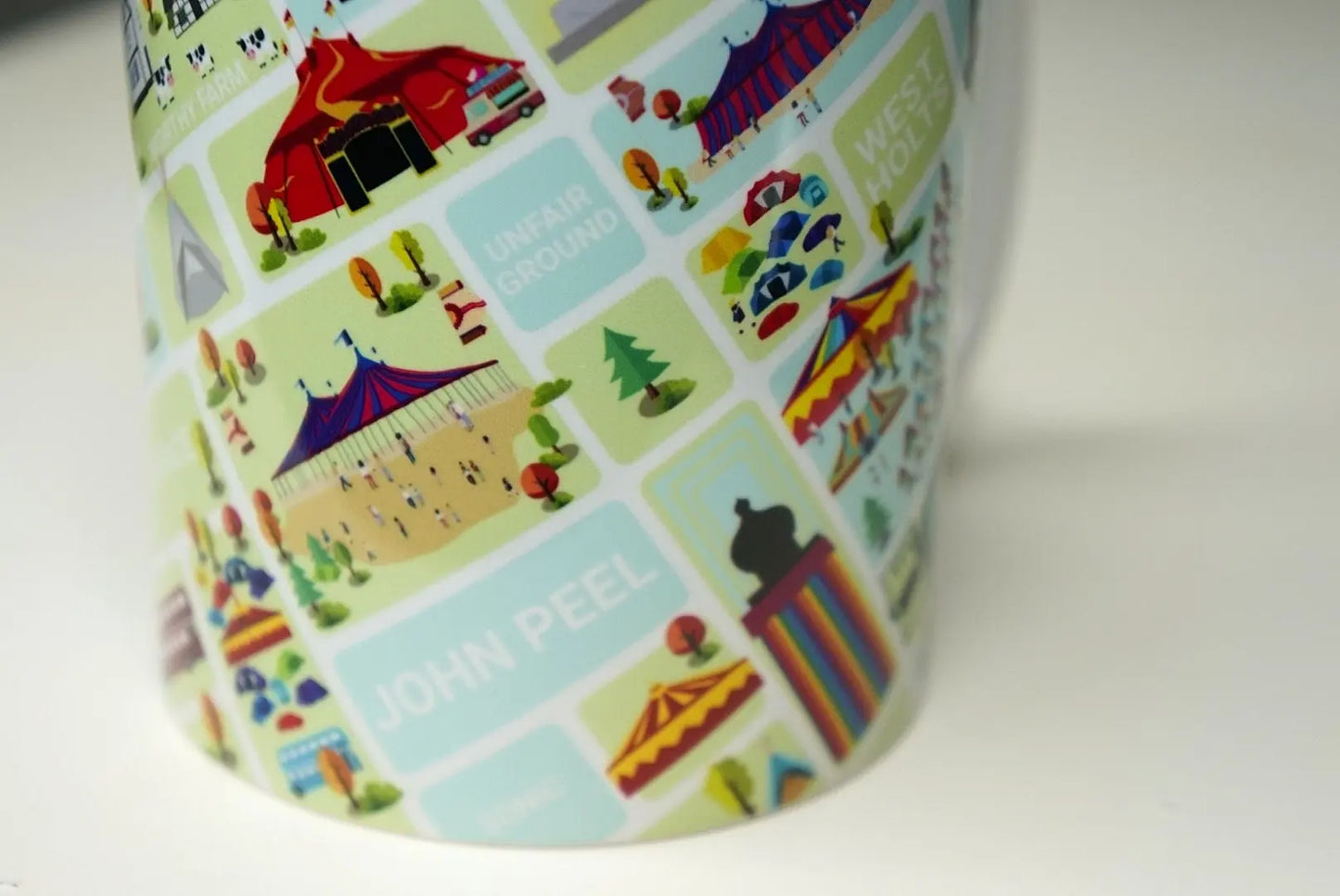 11oz Music Festival Mug Inspired (Unofficial) - Glasto Birthday Christmas gift ideas - Festival Merch - Road trip mug
