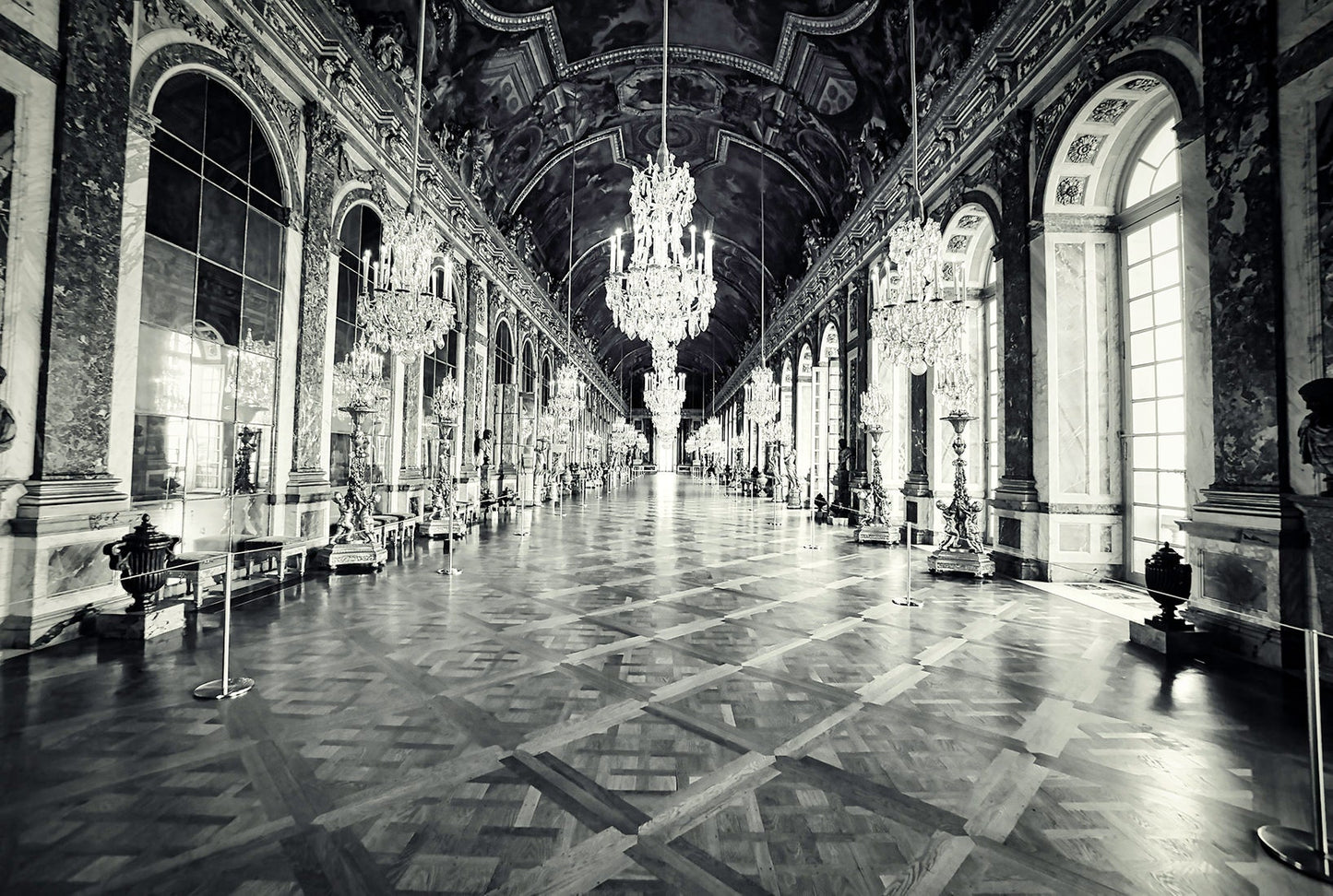 5 Palace of Versailles Prints king louis - Hall of Mirrors Photography - France travel print - Office Home Decor - A4 A3 A2 - Festival Merch