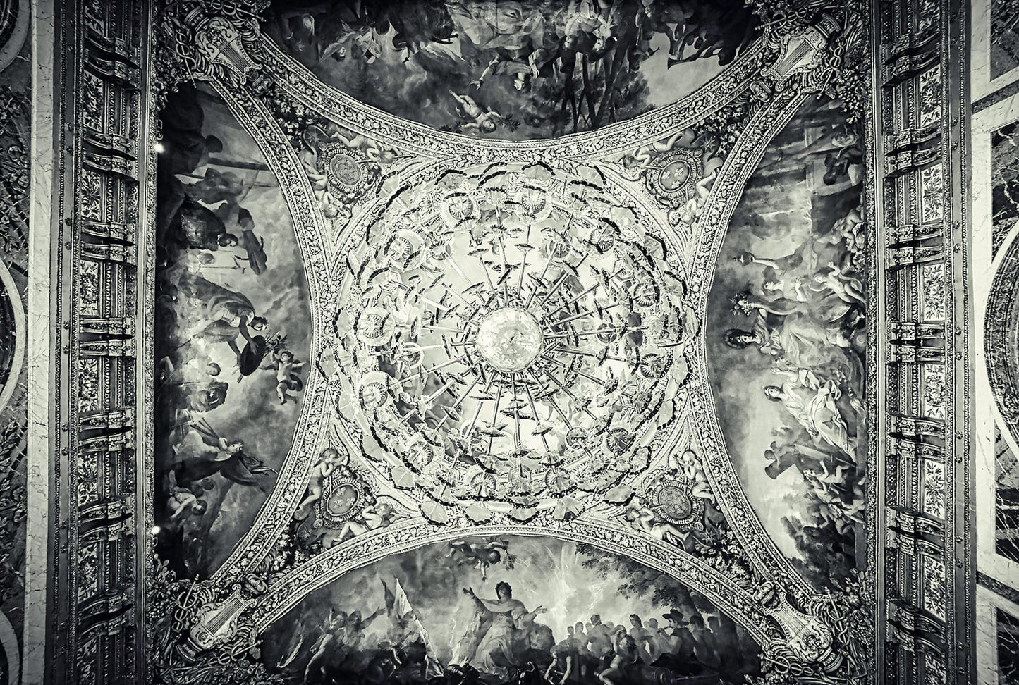 5 Palace of Versailles Prints king louis - Hall of Mirrors Photography - France travel print - Office Home Decor - A4 A3 A2 - Festival Merch