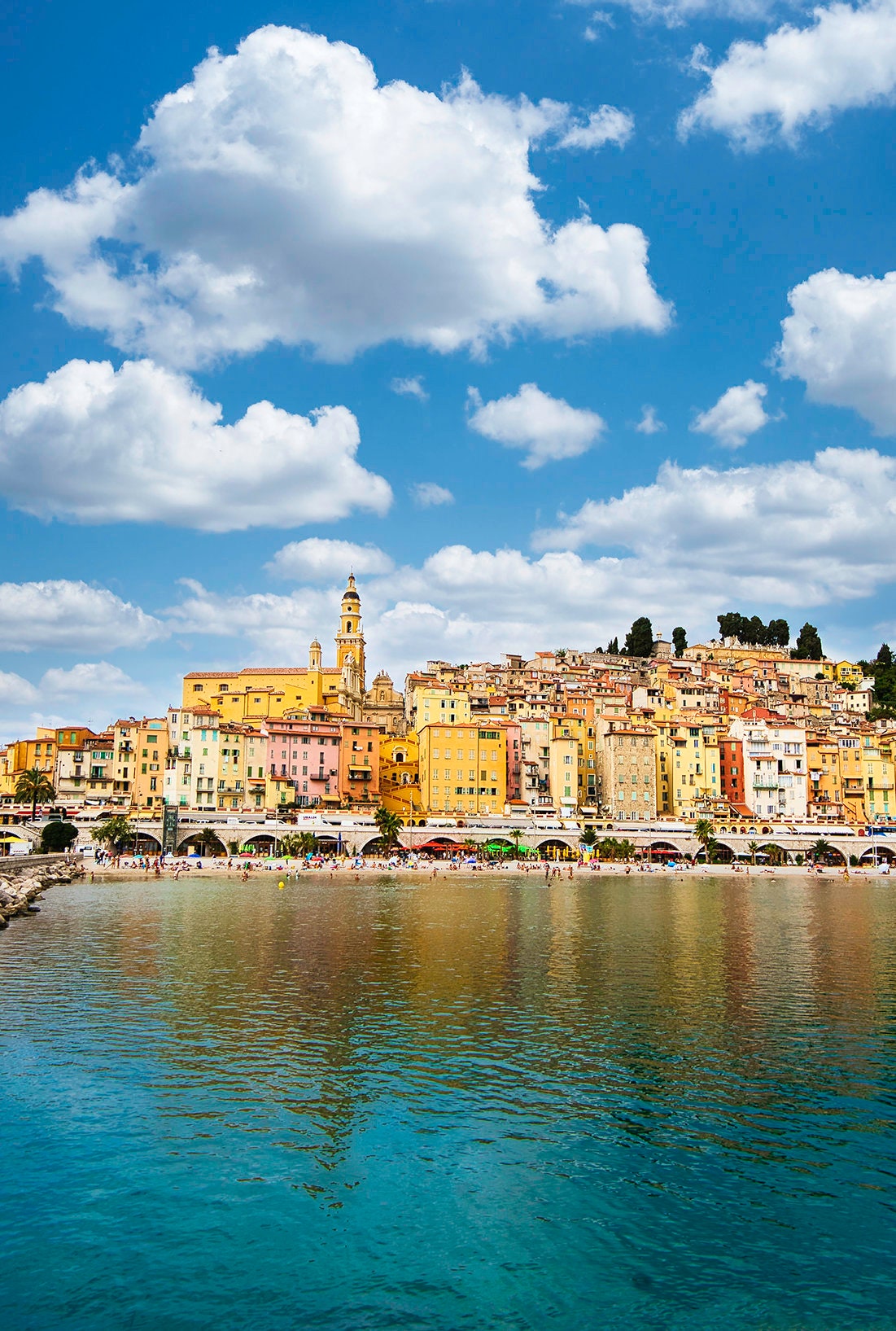 3 Menton Prints - The Pearl of France - French Riviera Holiday photography - Travel Print - Airbnb Home Decor - A4 A3 A2 - Festival Merch