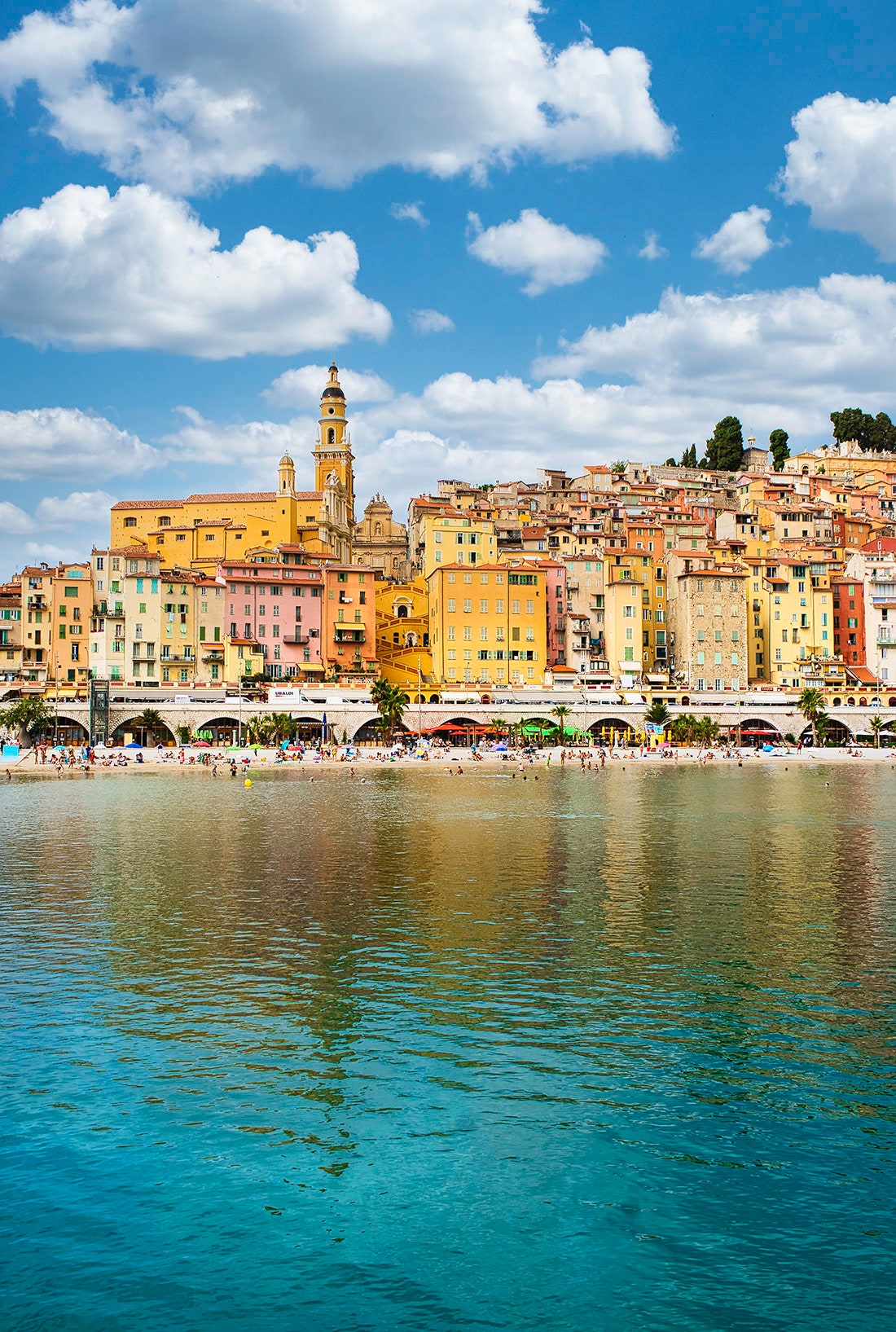 3 Menton Prints - The Pearl of France - French Riviera Holiday photography - Travel Print - Airbnb Home Decor - A4 A3 A2 - Festival Merch