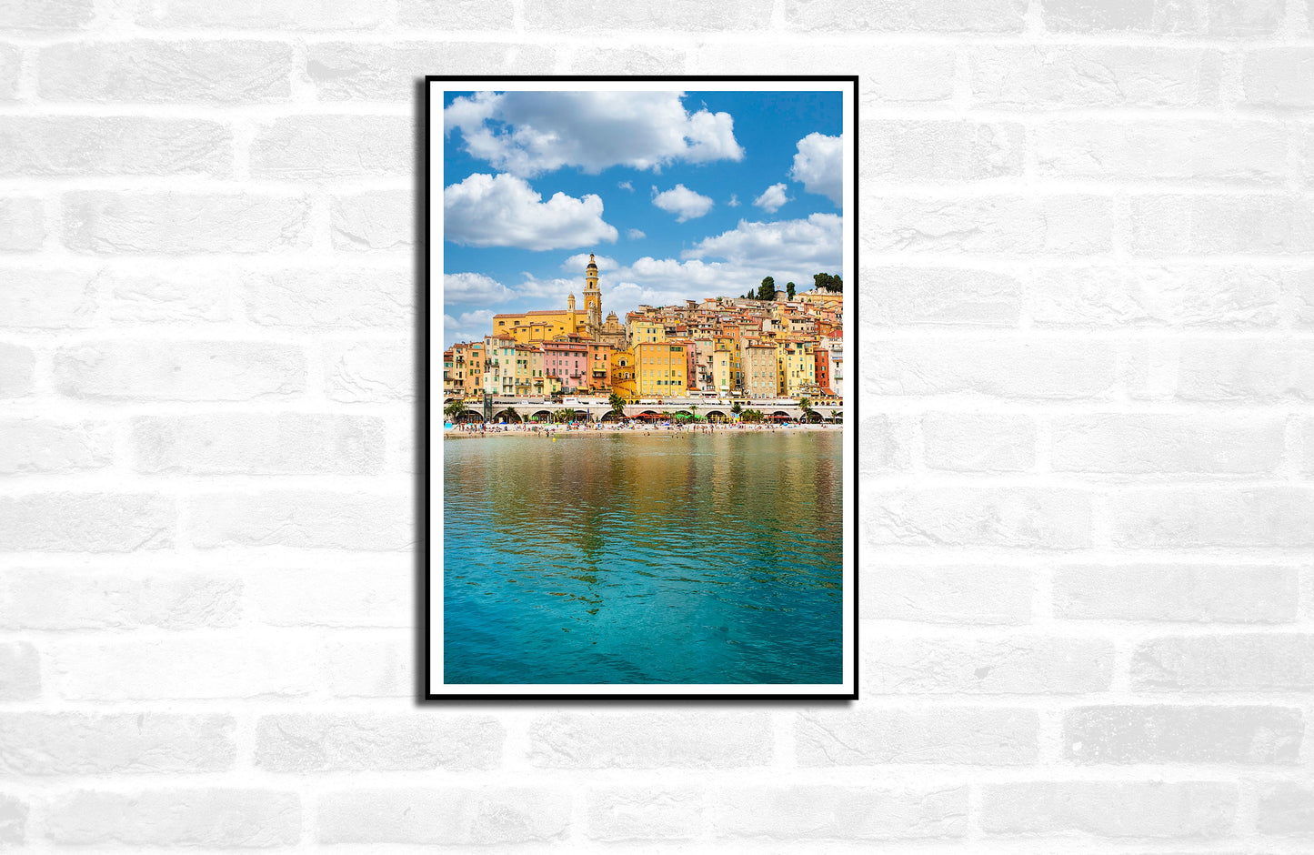 3 Menton Prints - The Pearl of France - French Riviera Holiday photography - Travel Print - Airbnb Home Decor - A4 A3 A2 - Festival Merch