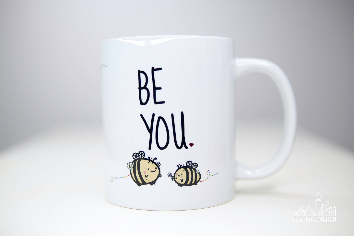 Personalised Be Yourself Mug 11oz - Bumble Bee - Be You - Bee Mug Bee Gift for her for him lgbt pride coming out -  Festival Merch™